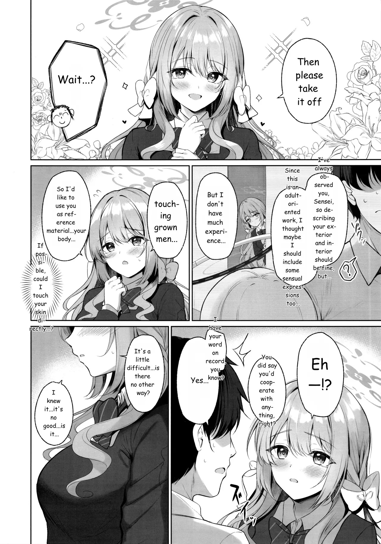 It's all Sensei's fault. But if it's 
