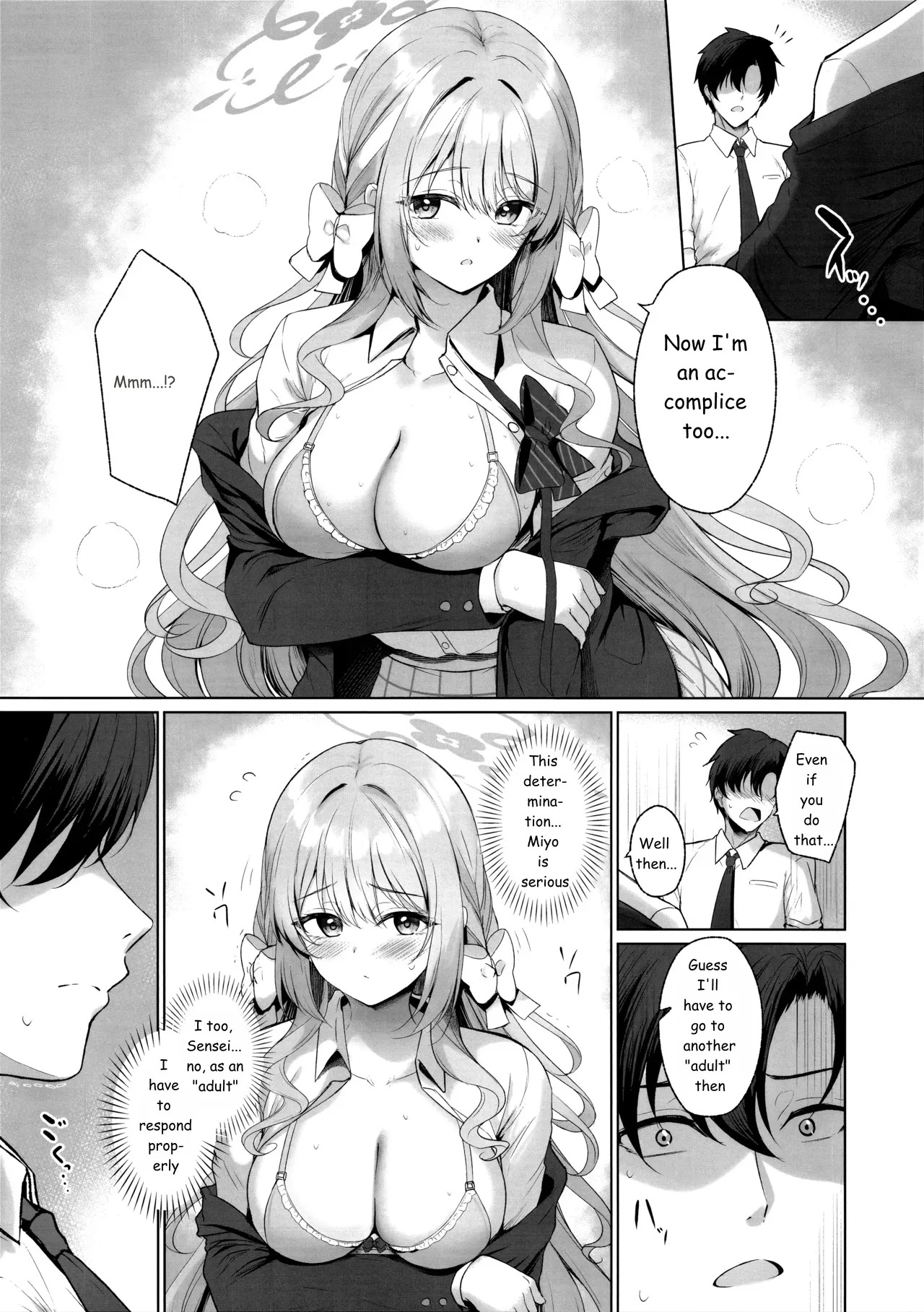 It's all Sensei's fault. But if it's 