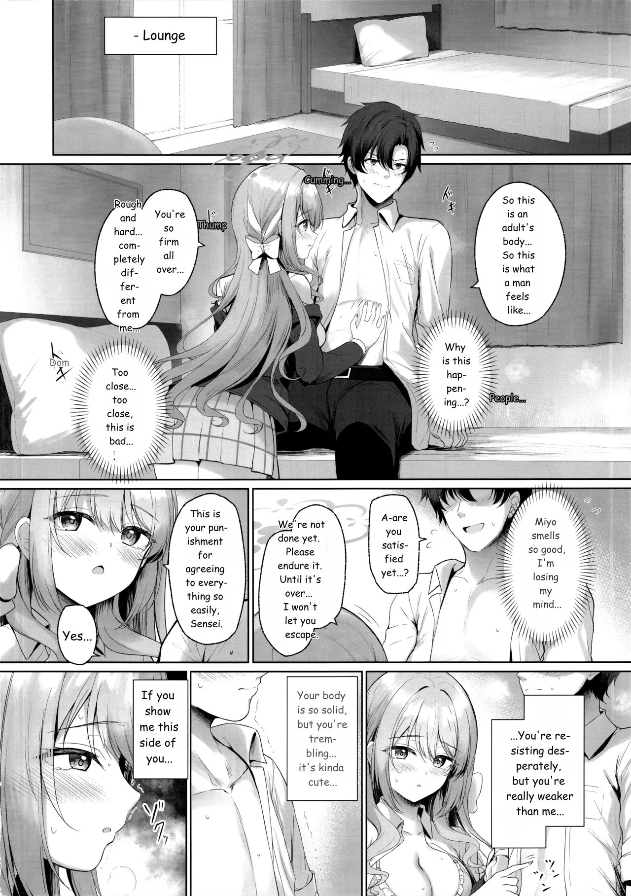 It's all Sensei's fault. But if it's 