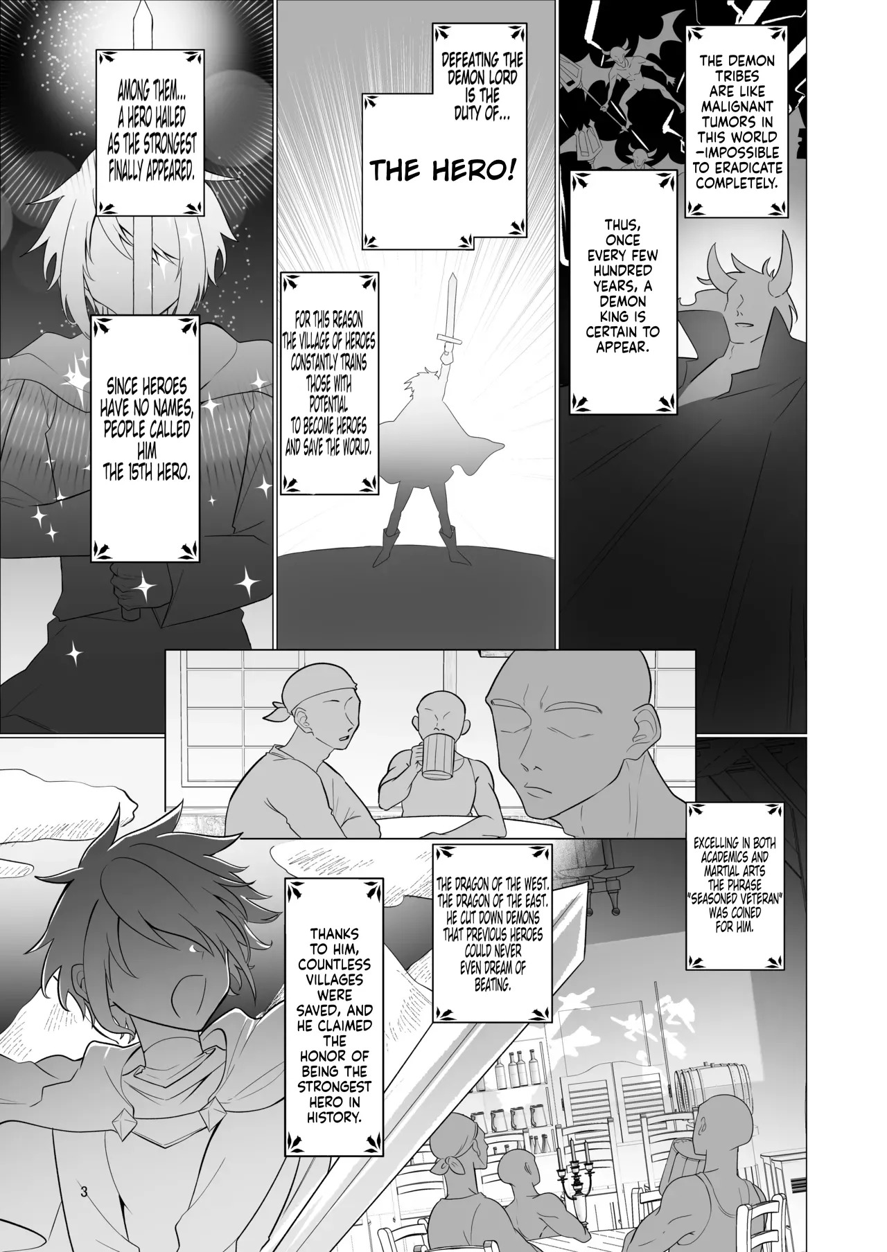 Moto Saikyou Yuusha no Fushidara na Inkyo Seikatsu / The Lewd and Indecent Sex Life of the Former Greatest Hero page 3 full