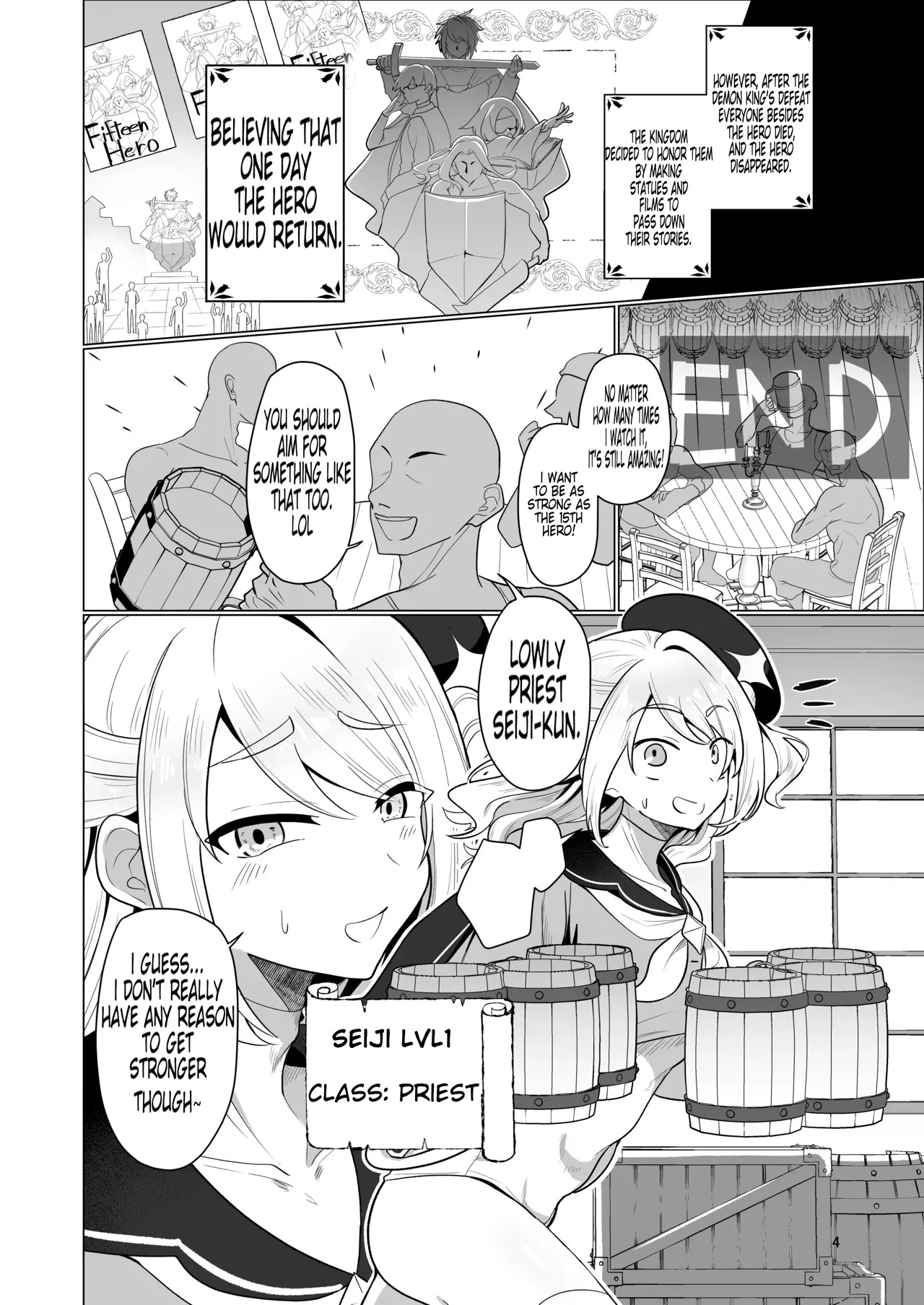 Moto Saikyou Yuusha no Fushidara na Inkyo Seikatsu / The Lewd and Indecent Sex Life of the Former Greatest Hero page 4 full