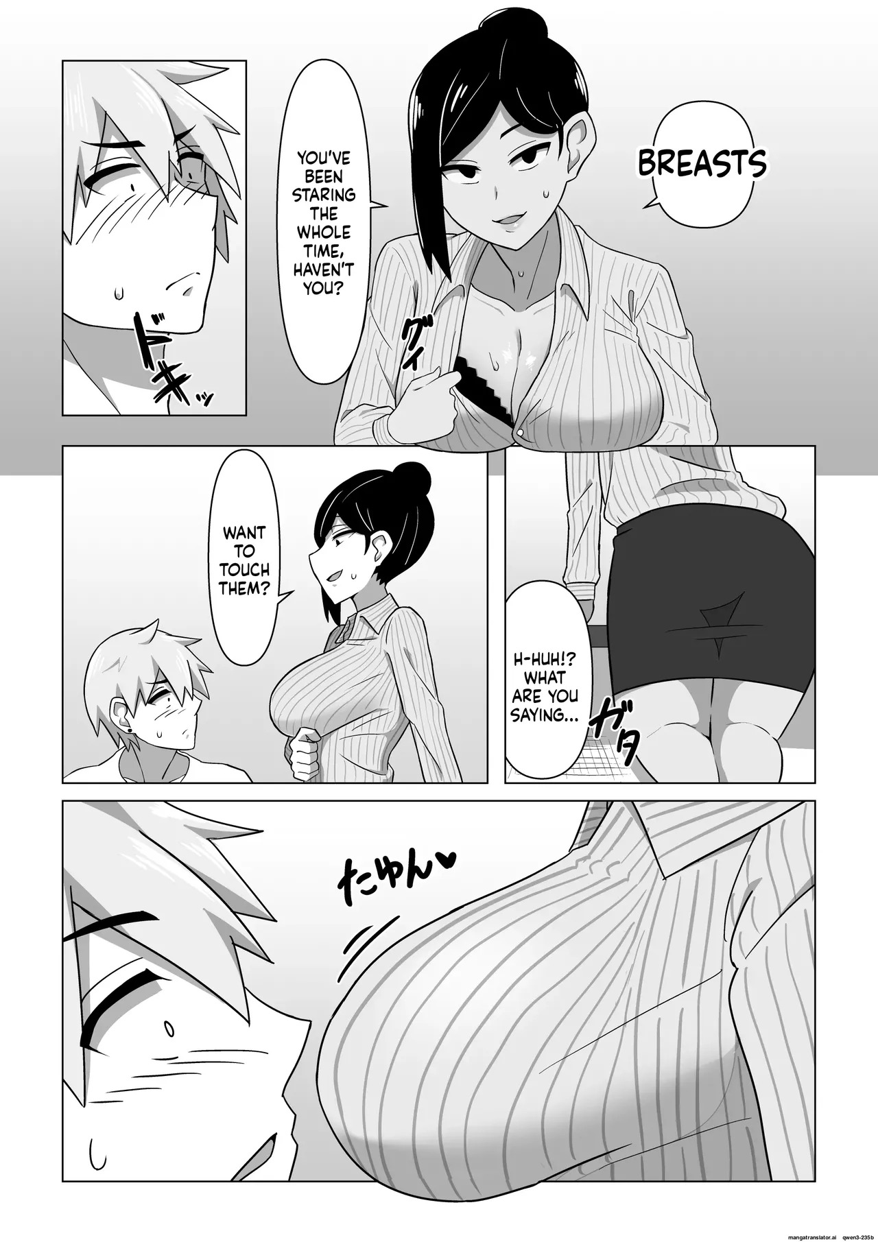 Seductive Life insurance saleswoman page 8 full