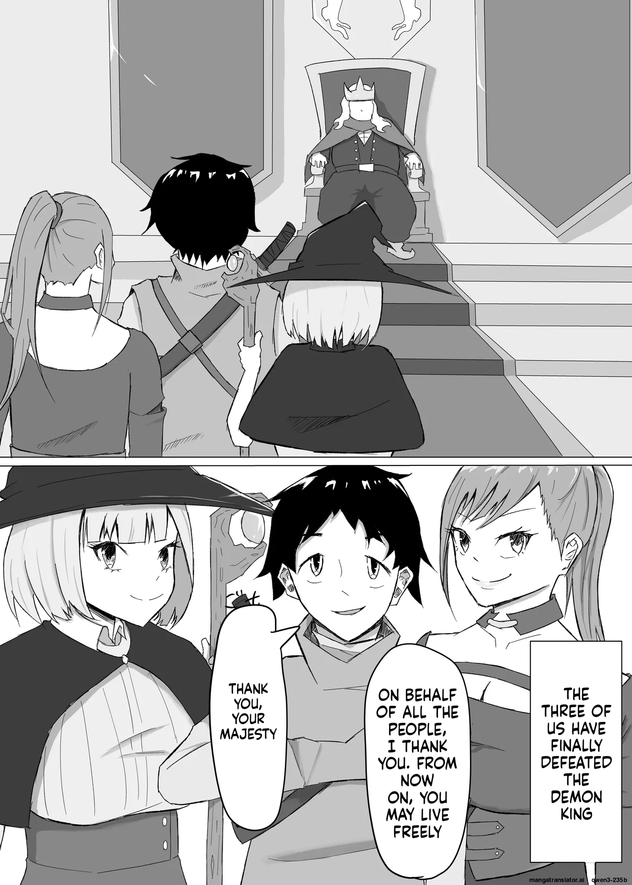 Hero's party ntr after beating the demon lord page 2 full