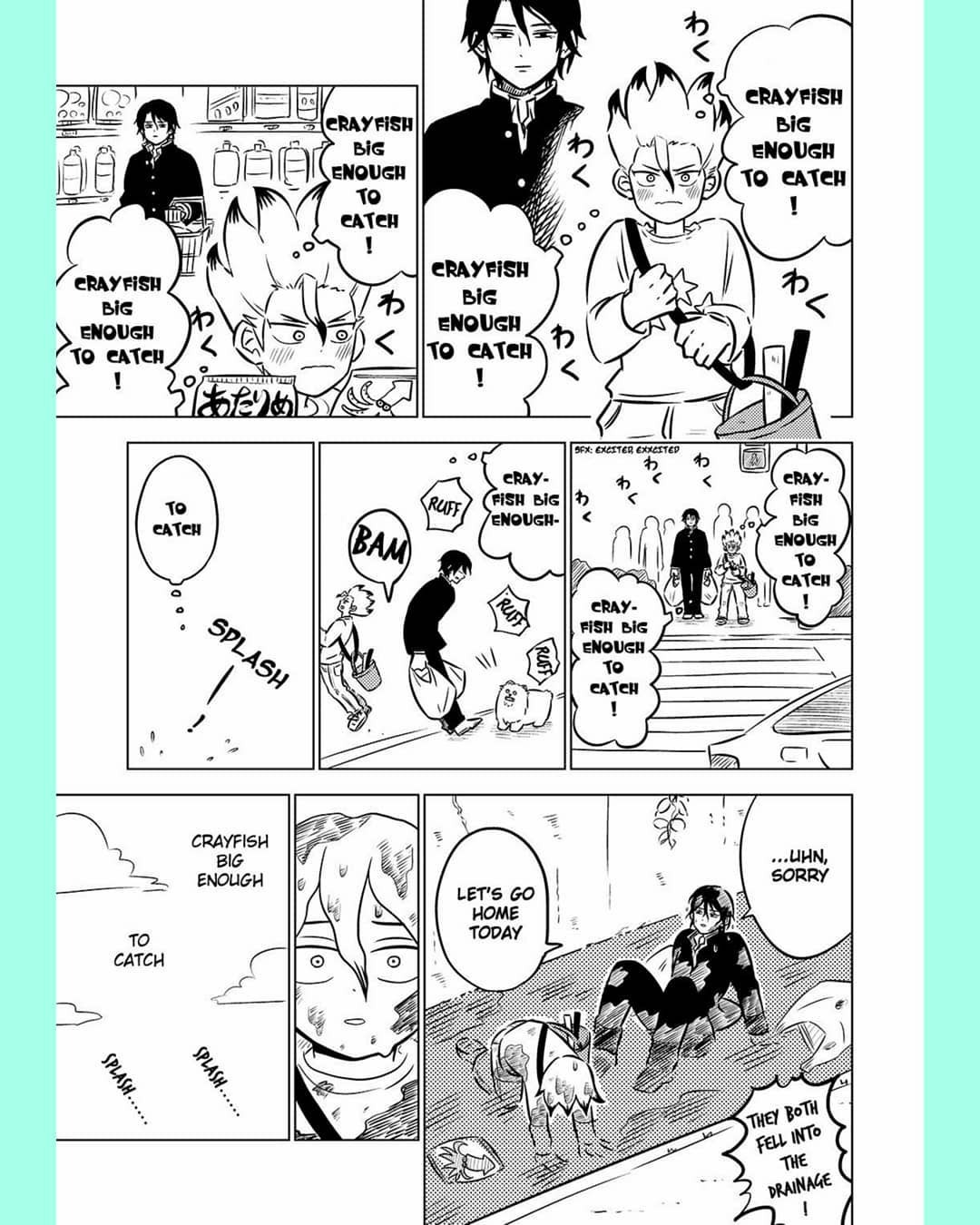 Tsukasa and Senku Become Unrelated Brothers in a Modern AU page 6 full
