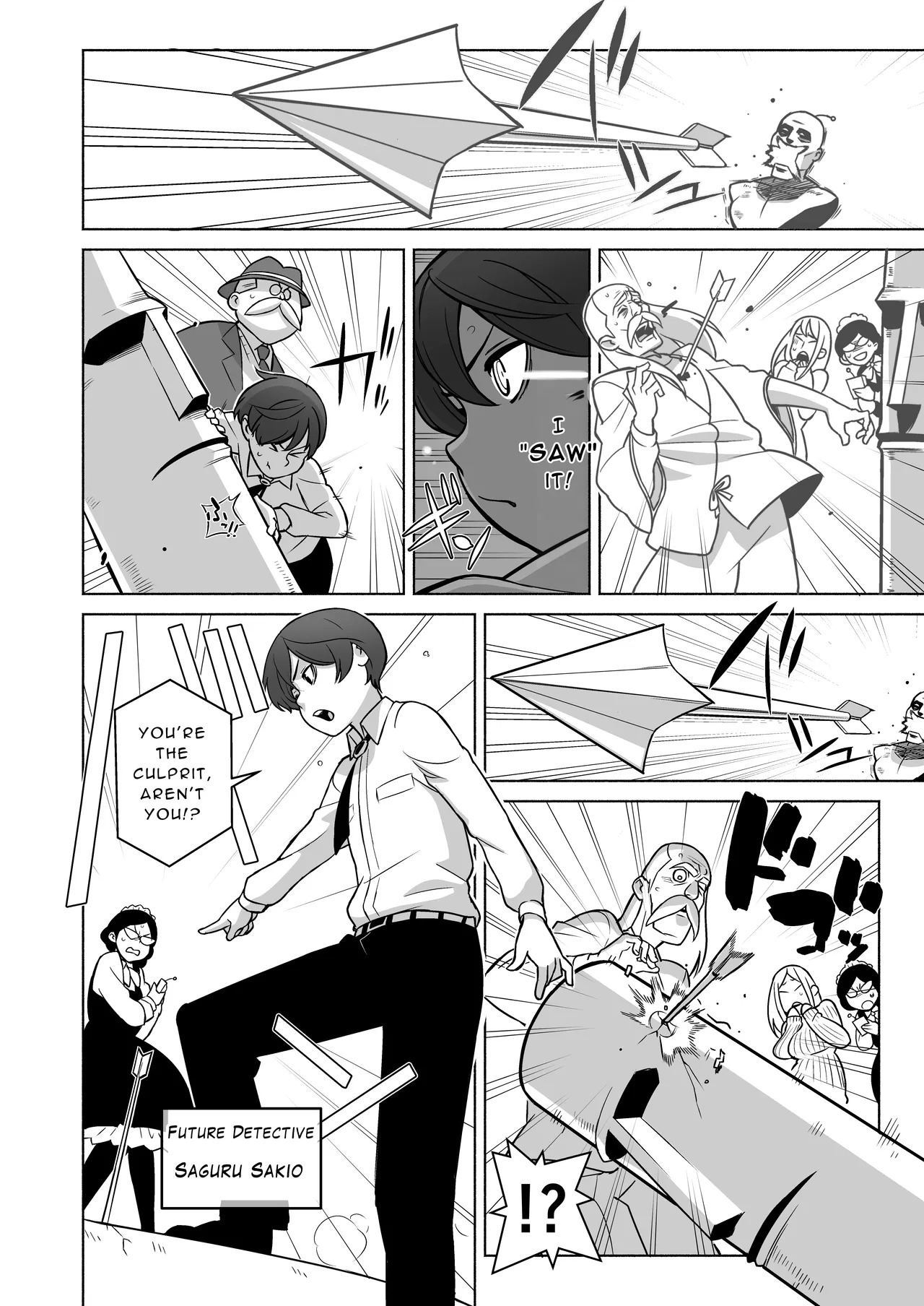 Mirai Tantei Nankin Jiken | Future Detective: The House Arrest Incident page 5 full