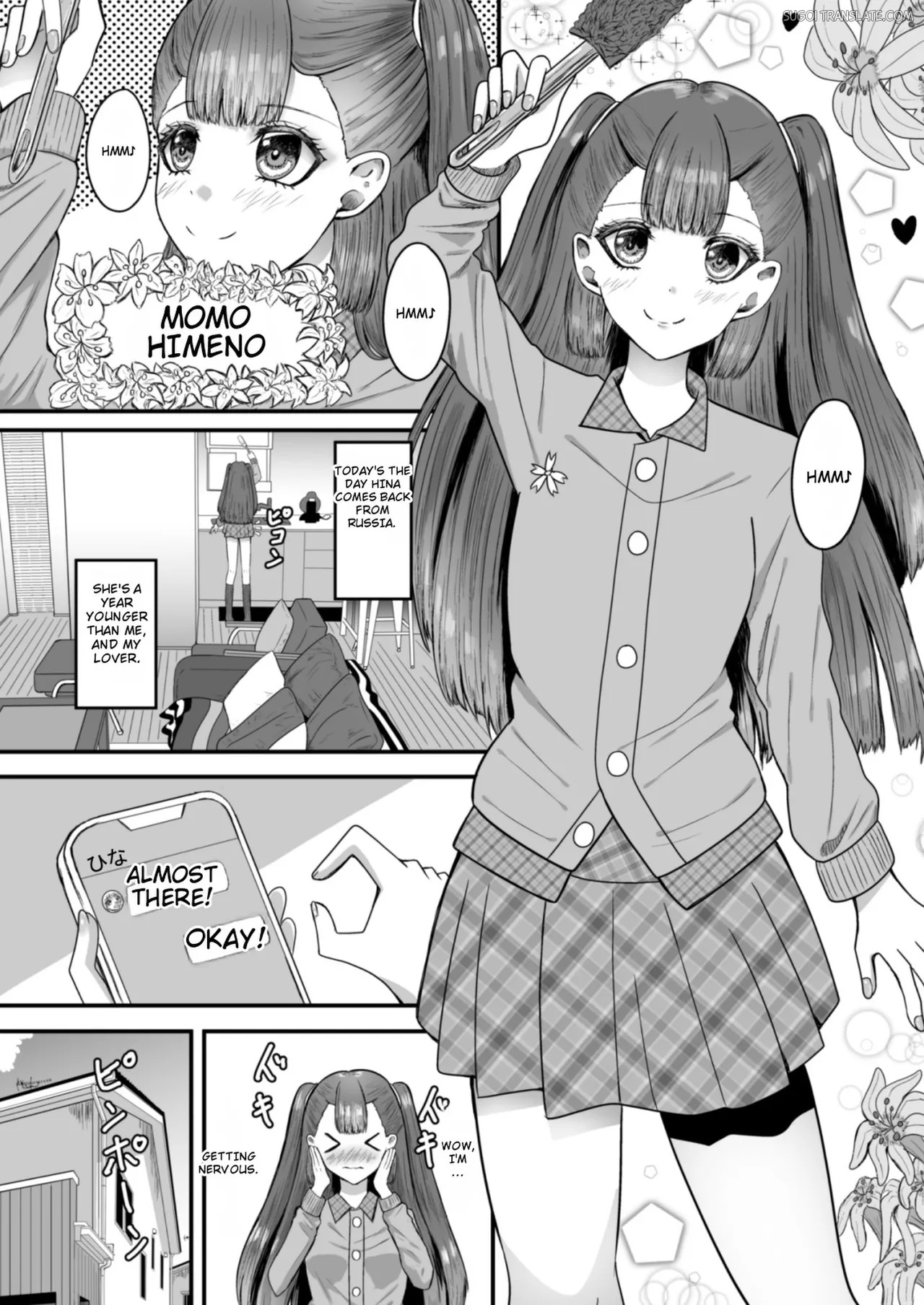 Yuri Renai Toshishita Osananajimi to Amaama Yuri Ecchi page 2 full