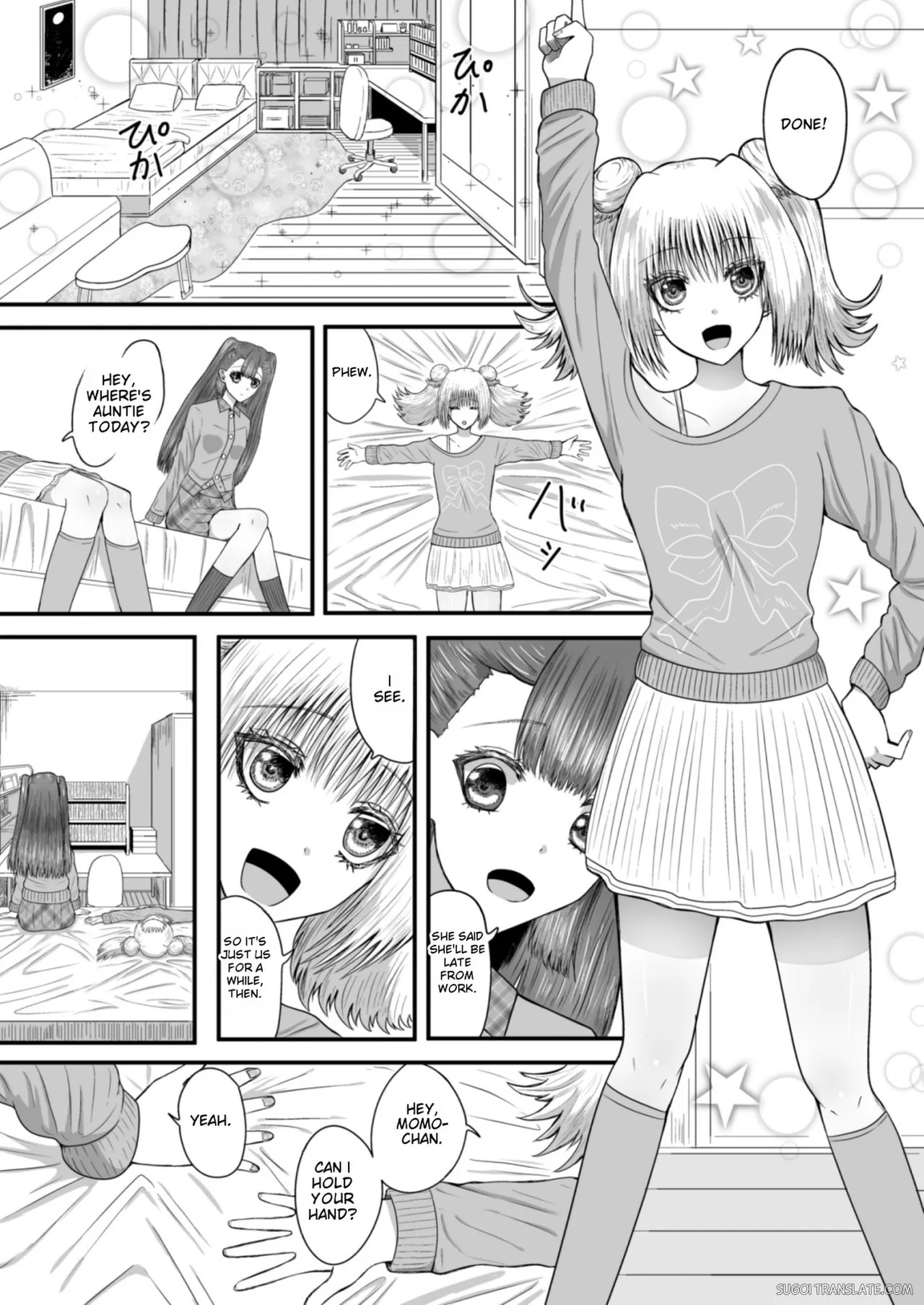 Yuri Renai Toshishita Osananajimi to Amaama Yuri Ecchi page 6 full