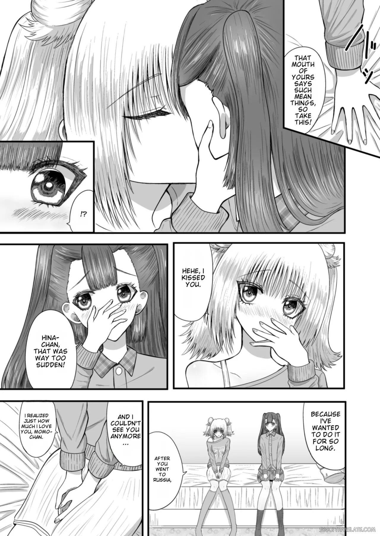 Yuri Renai Toshishita Osananajimi to Amaama Yuri Ecchi page 8 full