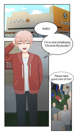 Android in the garage
