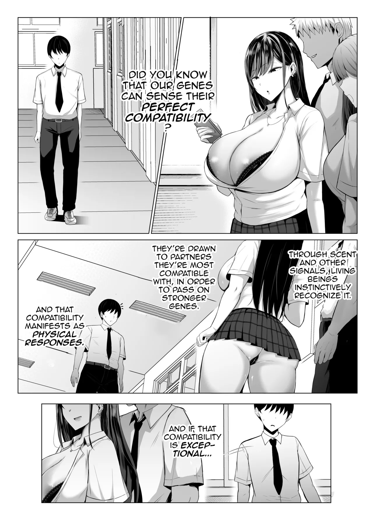 Gal to Otaku no Idenshi Aishou Batsugun H | The Superb Genetic Compatibility Between a Gyaru and an Otaku page 2 full