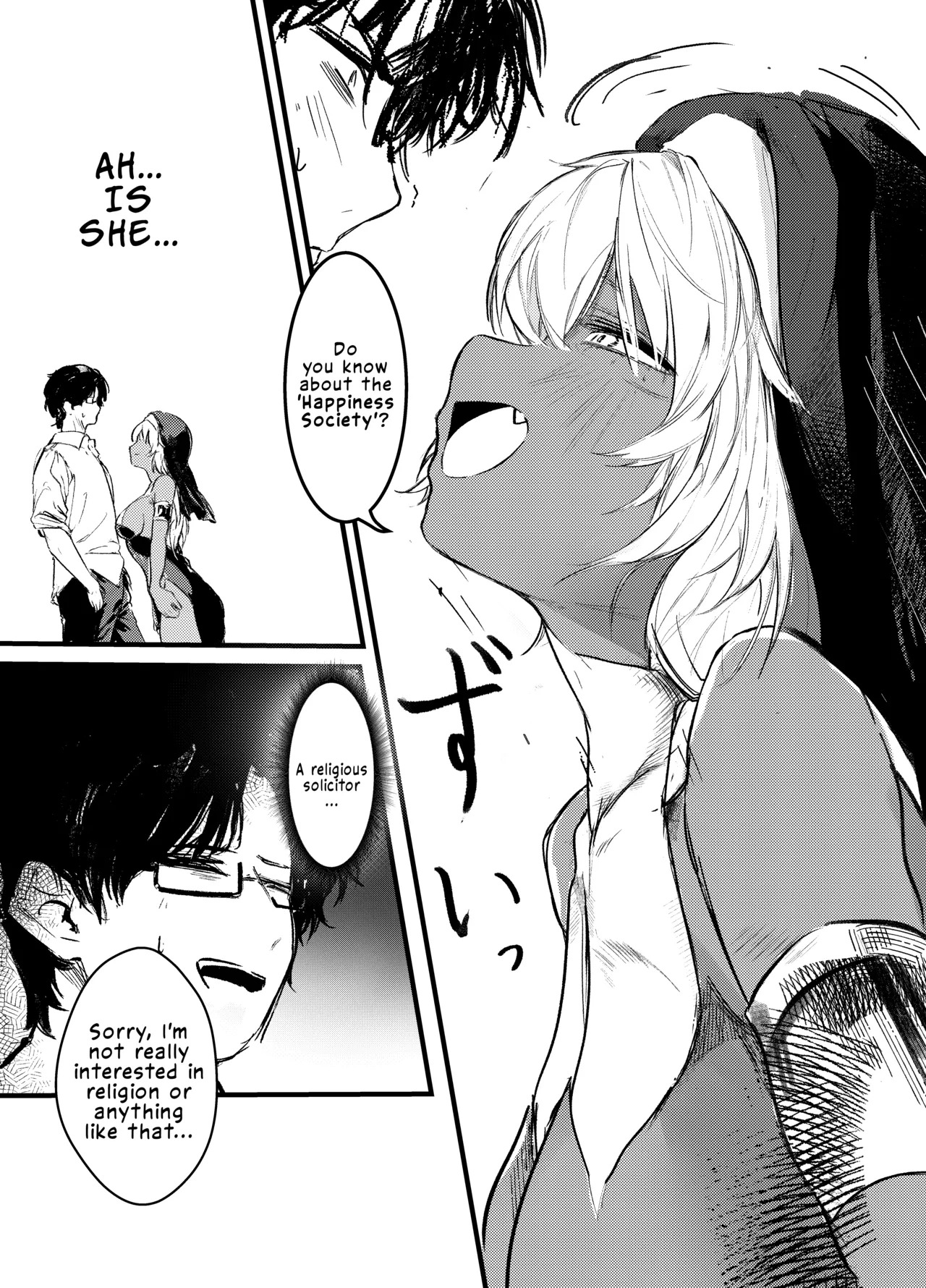 Kasshoku Gal Sister no Wakarase Shuukyou Kanyuu | The Tanned Gal Nun's 