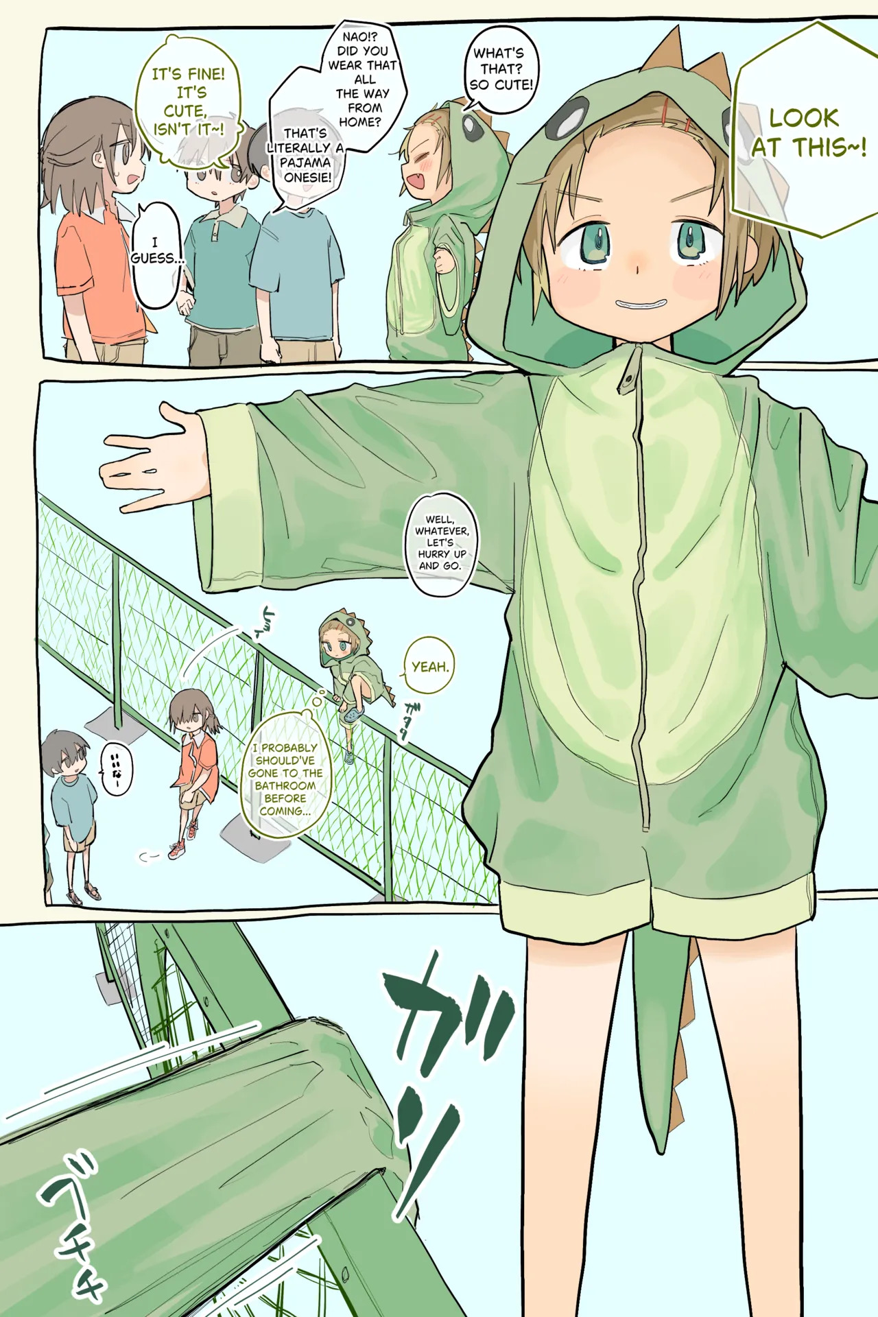 The costume got caught page 1 full