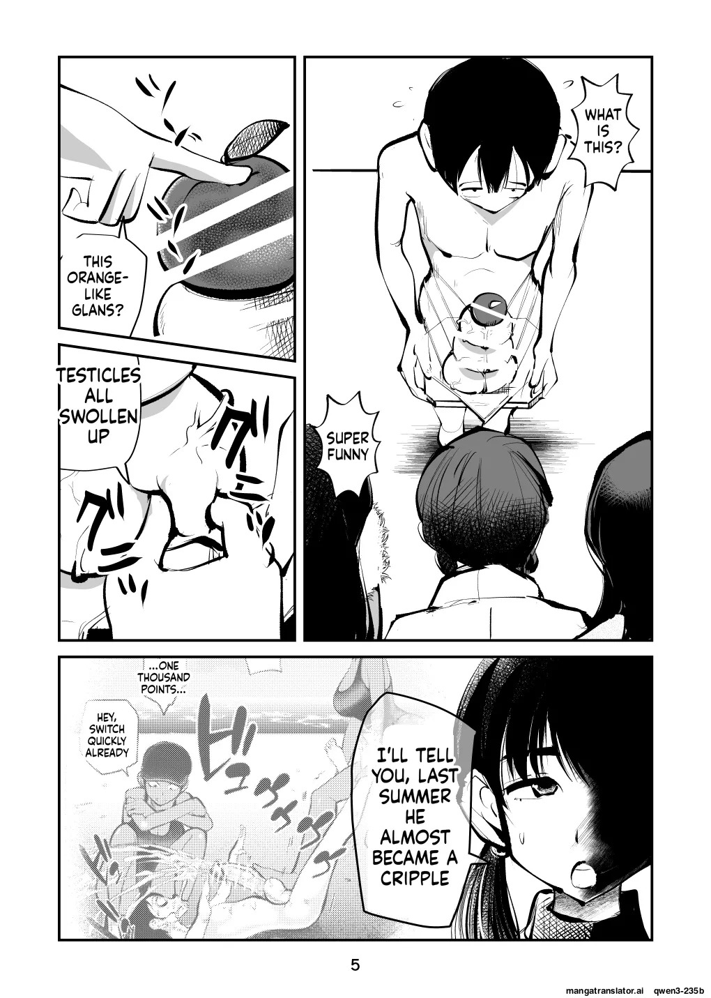 Electric Massage Siblings 4 pt-1 New Year's Torment | Denma Keimai 4 Otoshidama Zeme page 6 full