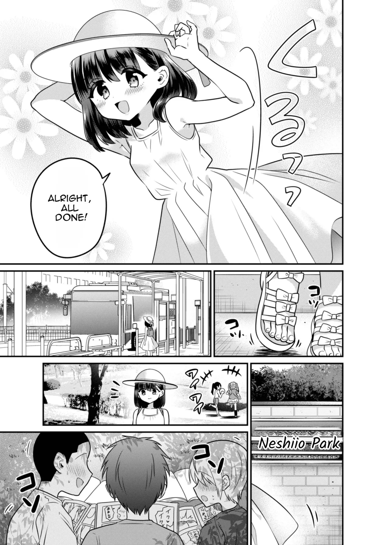 Henshin TS Minikei Oneshota no Seitsu Ecchi page 4 full