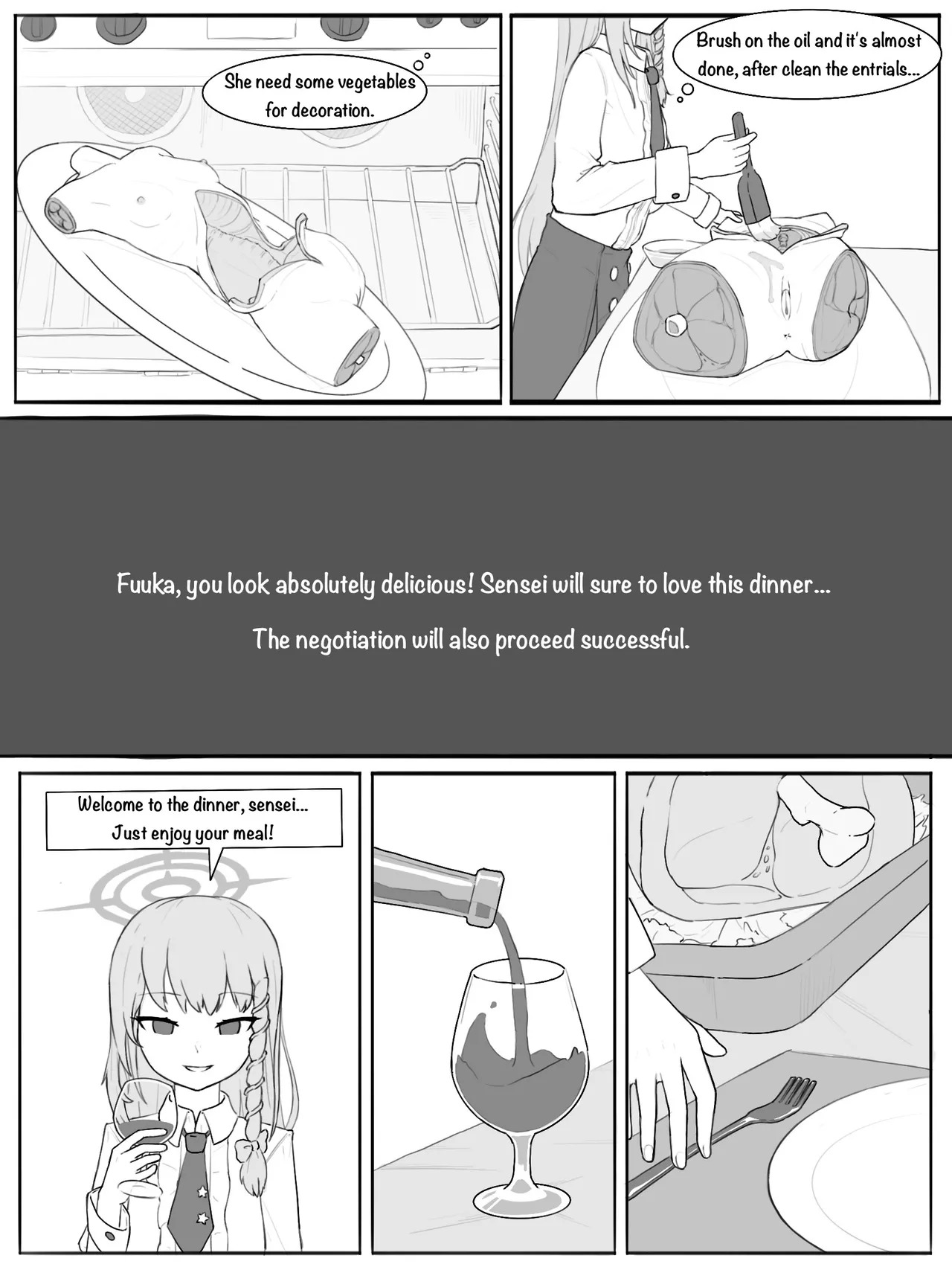 Fuuka Dinner Invitation page 10 full