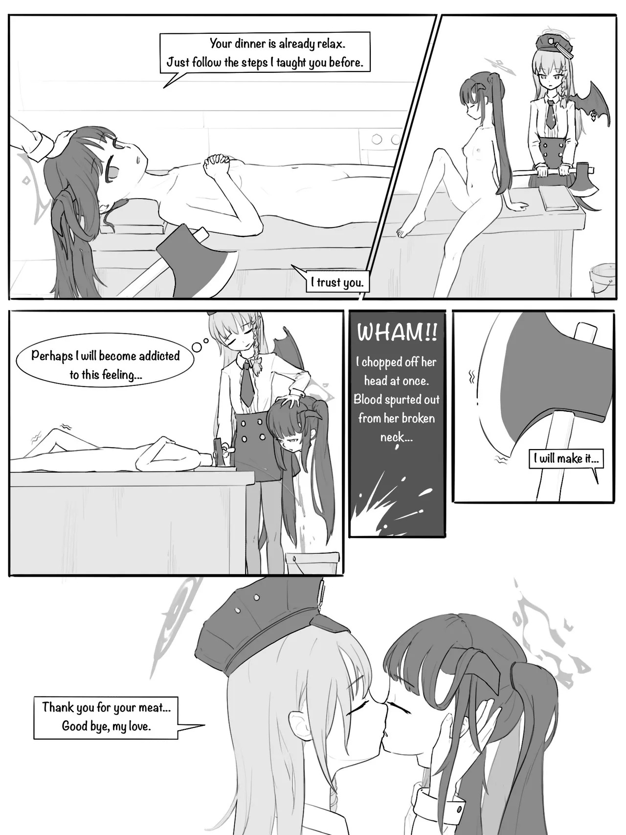 Fuuka Dinner Invitation page 8 full