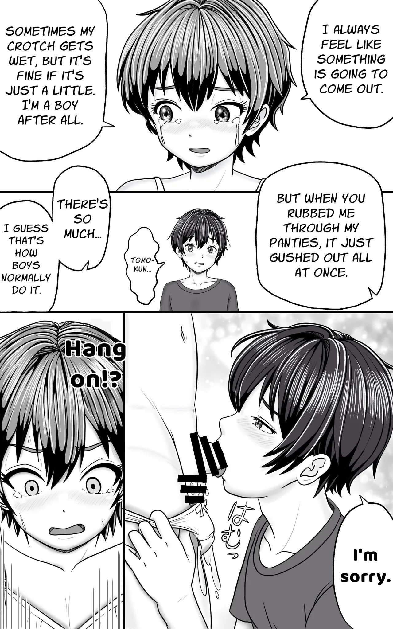 Crossdressing Prettyboy Tomo is ALWAYS Wet page 7 full