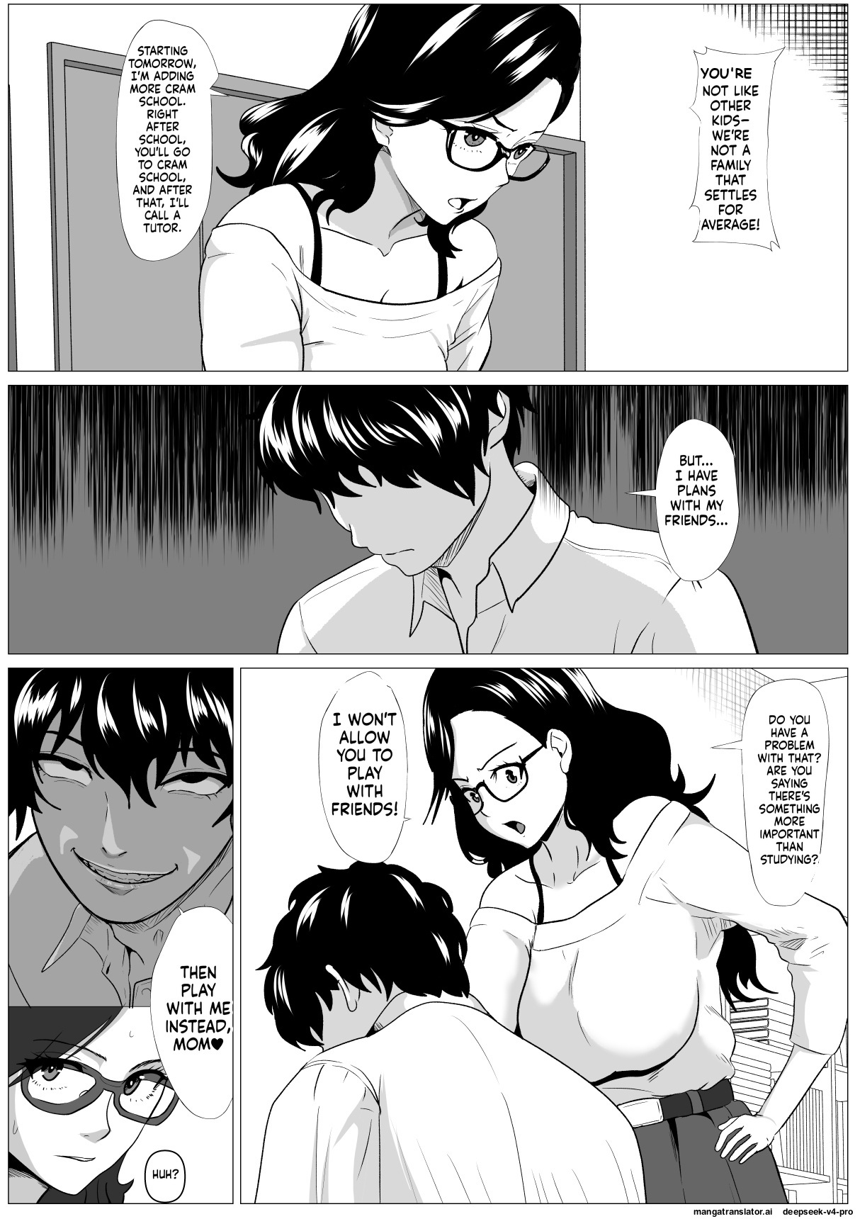Kyouiku Mama Musuko no Chinpo ni Kyouiku Sareru page 3 full
