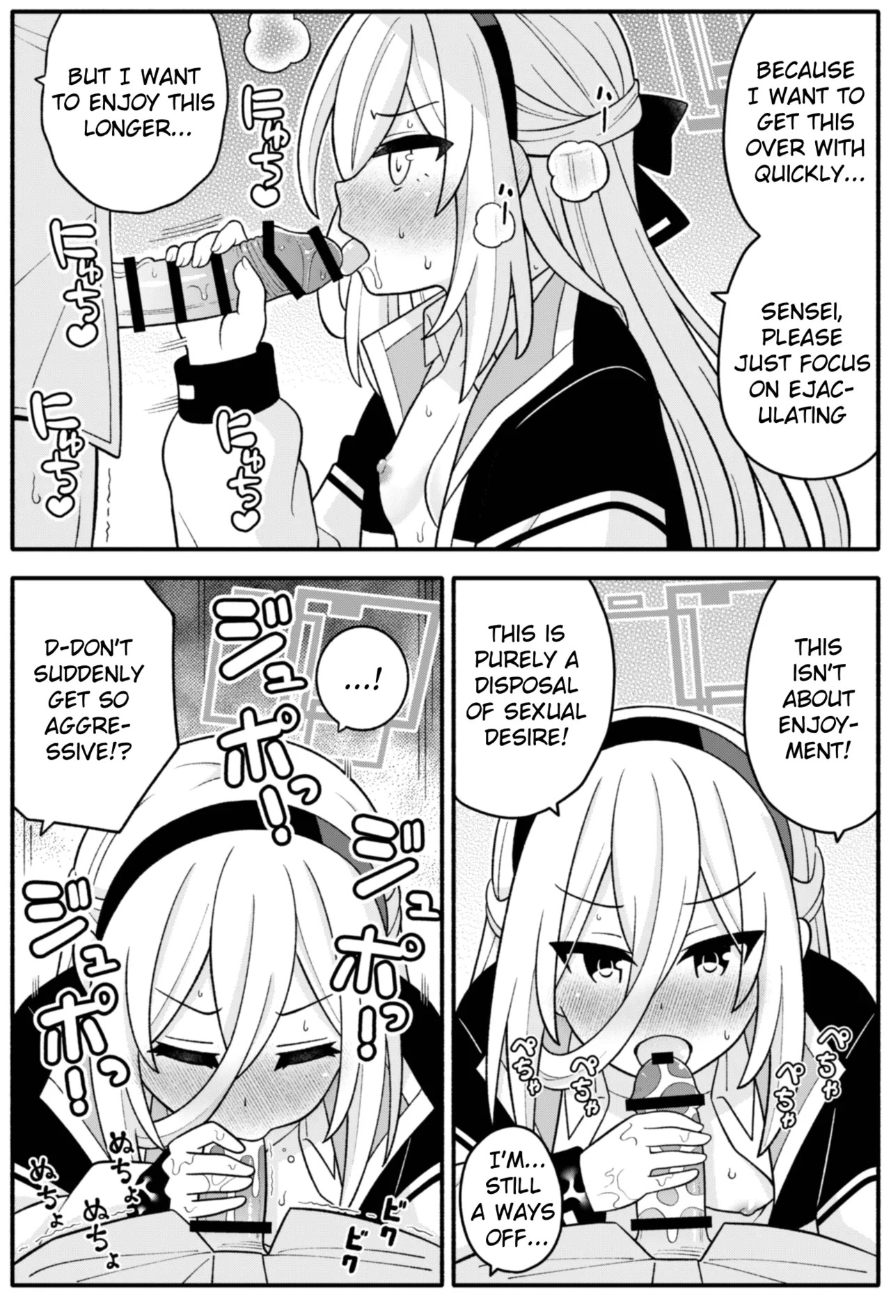 I'll let you do perverted things with me instead of the Princess! page 6 full