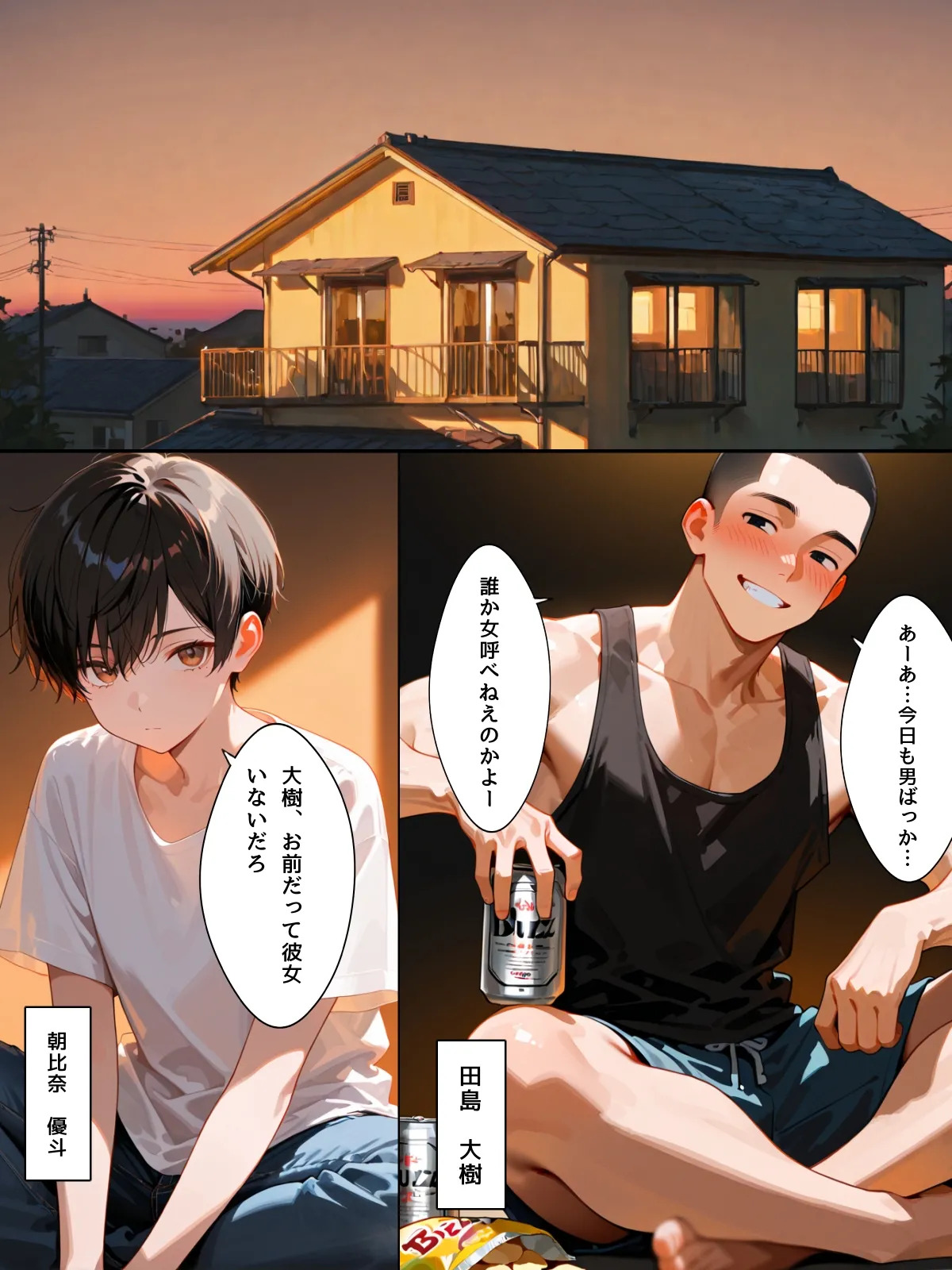 女日照りのオレたちは交代で女体化アプリを使う page 2 full