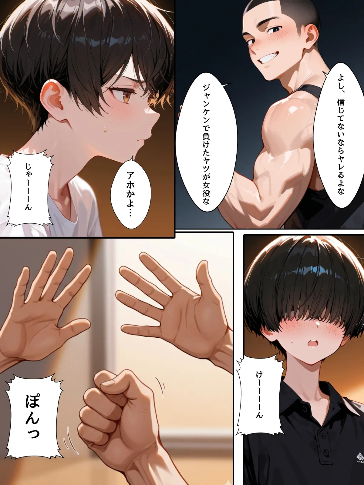 女日照りのオレたちは交代で女体化アプリを使う page 5 full