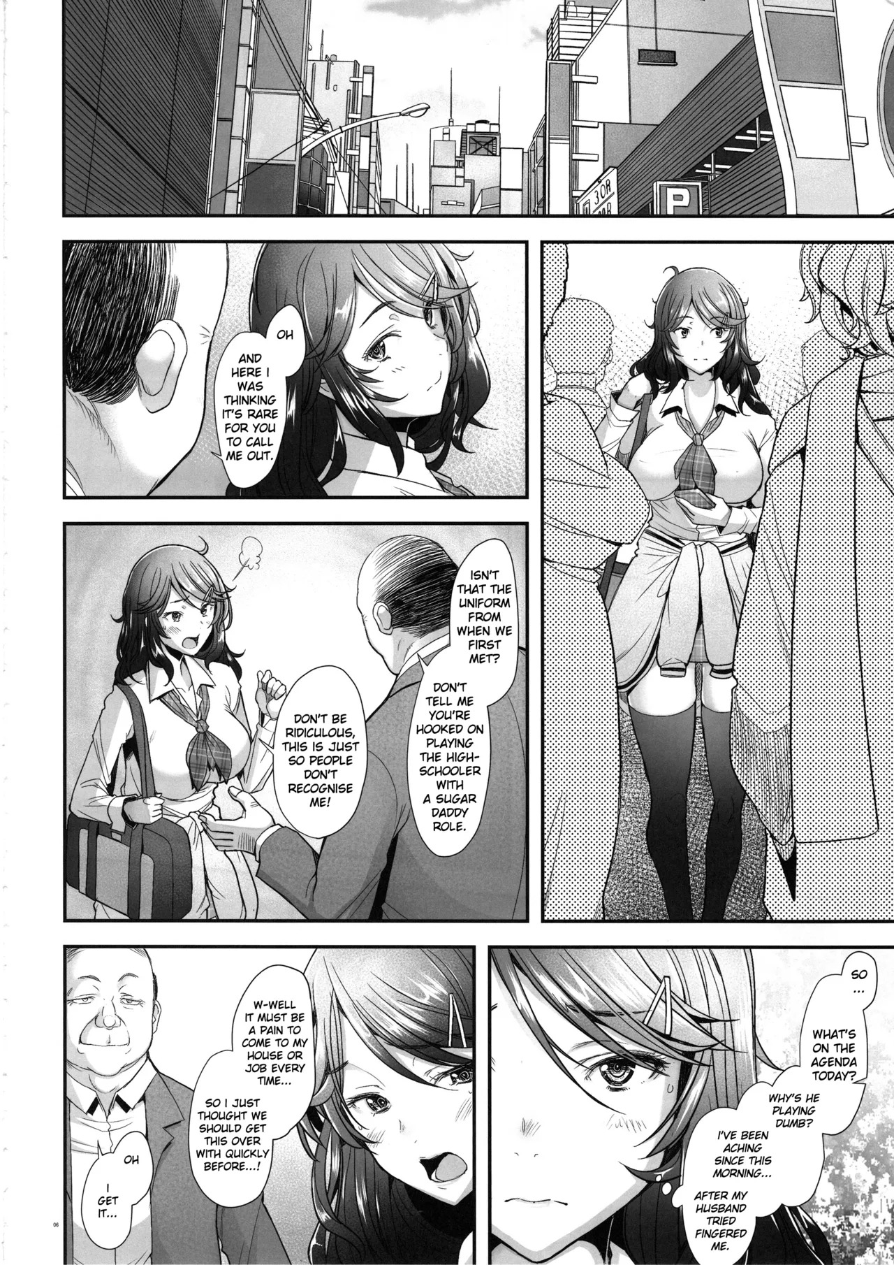 Papakatsu Shitara Namahame Sareta Wakazuma Daraku Hen page 5 full