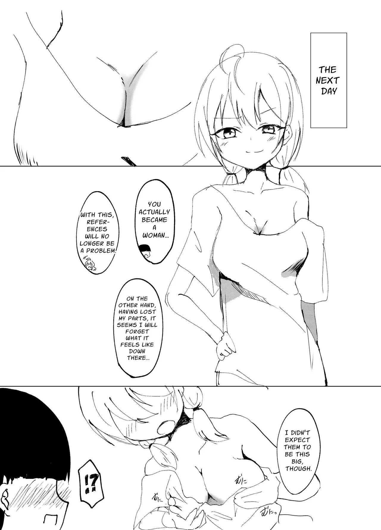Shiryou ga Nakereba Jibun ga Nareba Ii | Become Your Own Reference page 3 full