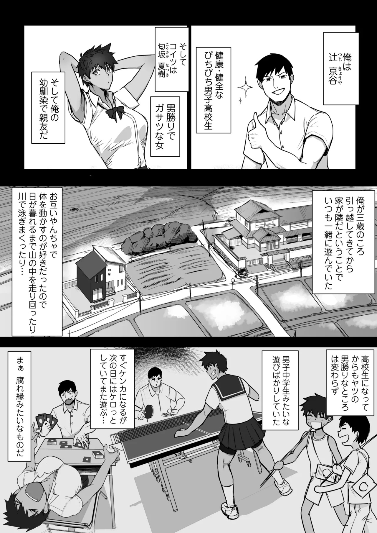 Boish de Takashinchou na Kasshoku Oreko-domo to Ase-mure Icharabu Ecchi Shimakuru Hon page 3 full