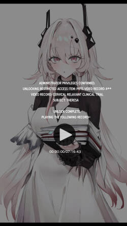 PRTS Kiroku Shiryou Theresa Shikyuu-kou Shikan-zai Hiwa  | PRTS Record Files: Theresa – The Secret Story of the Cervical Relaxant