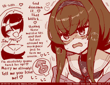 Uihinata Sukisugi nite Hakkyou | Losing My Mind Because I Love Ui x Hinata Way Too Much cover