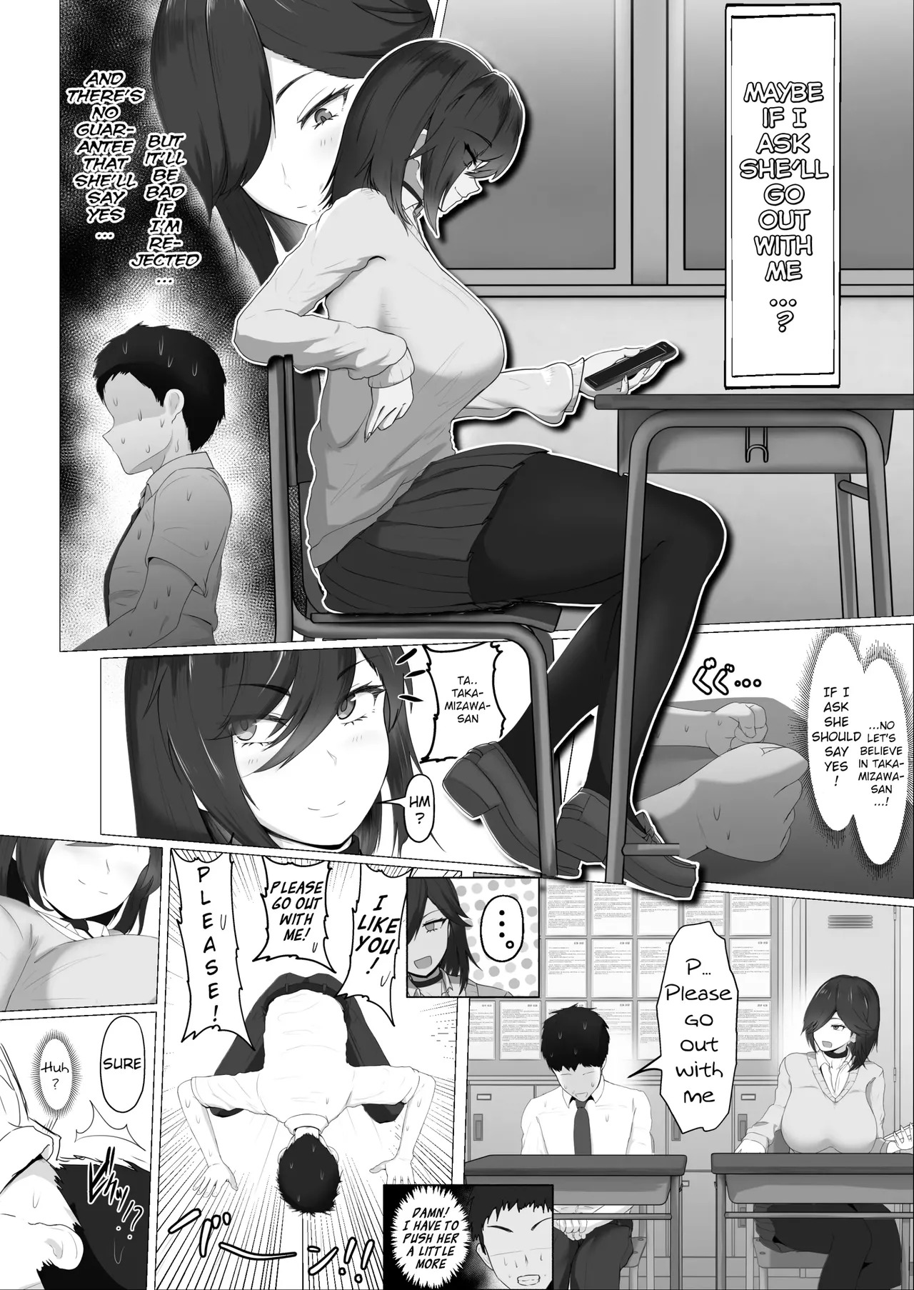 Donna Onegai Demo Kiite Kureru Doukyusei To Tsukiattara Noumiso Hakai Sareta Ohanashi 1+2 | The Story Of How I Was Mind Fucked When I Went Out With My Classmate That Listens To Any Request 1+2 page 6 full