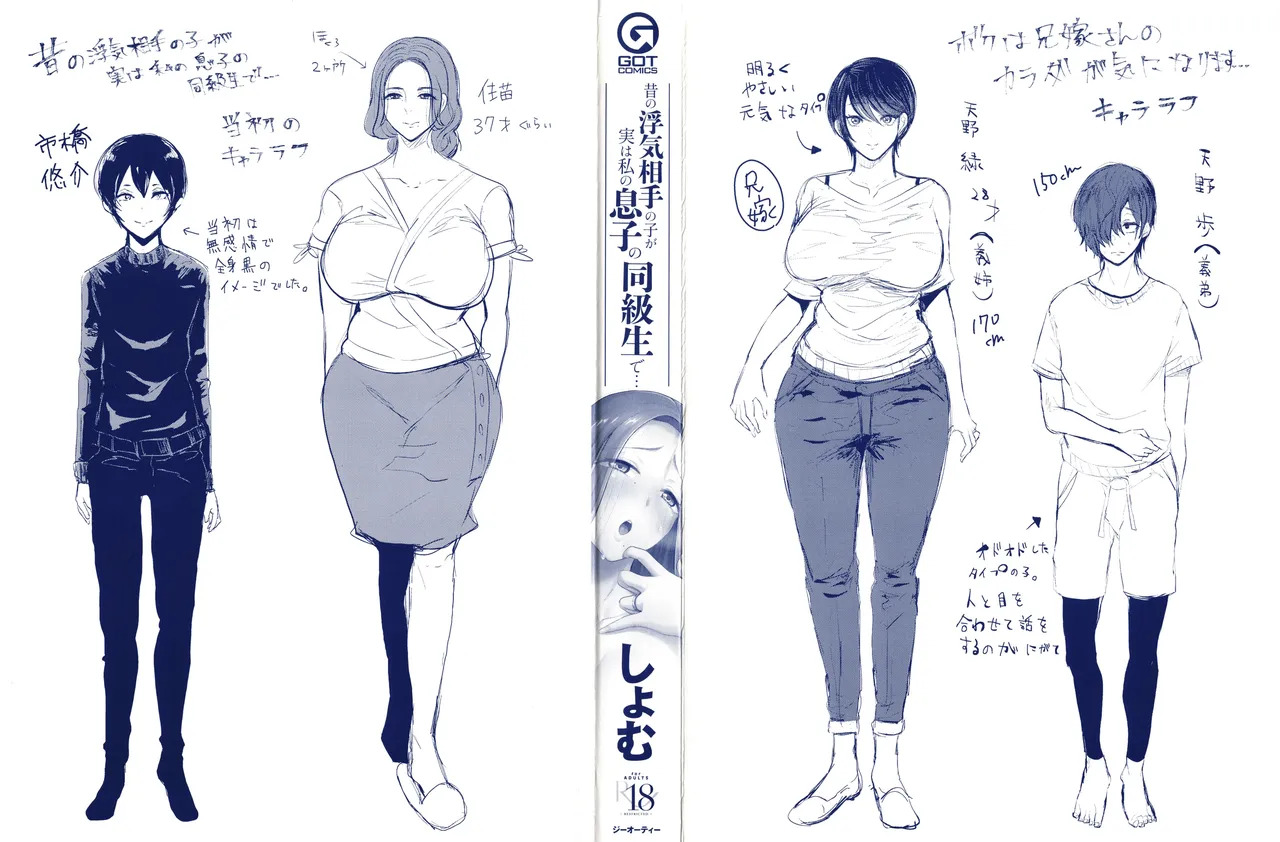 Mukashi no Uwaki Aite no ko ga Jitsu wa Watashi no Musuko no Doukyuusei de page 2 full