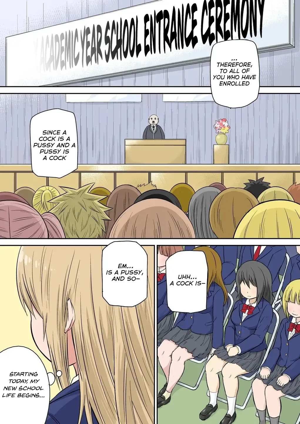 Classmate to Ecchi Jugyou Season 2 Ch.1 page 6 full