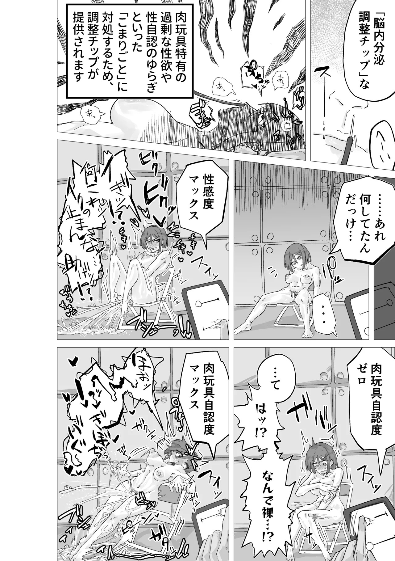 マゾ肉化適合手術 ～弐玖面 千弥は性別・肉玩具～ page 10 full