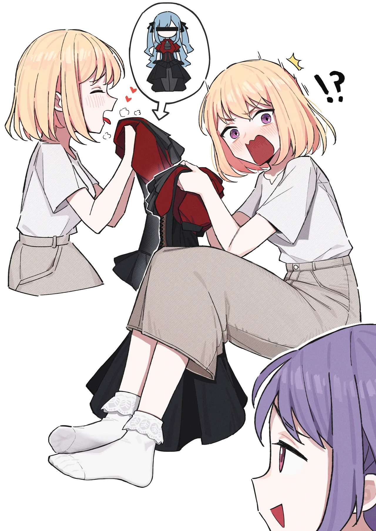 Chuhua x Miaomeng - Foot Fetish TK Short Comic page 6 full
