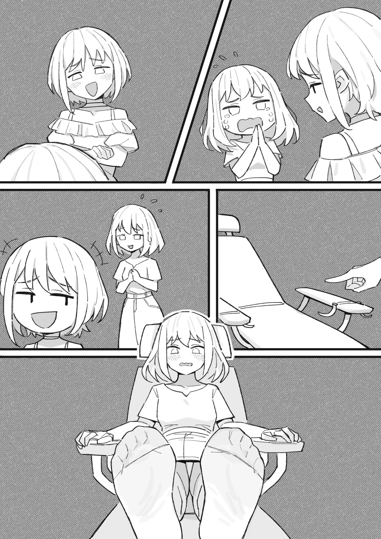 Chuhua x Miaomeng - Foot Fetish TK Short Comic page 7 full
