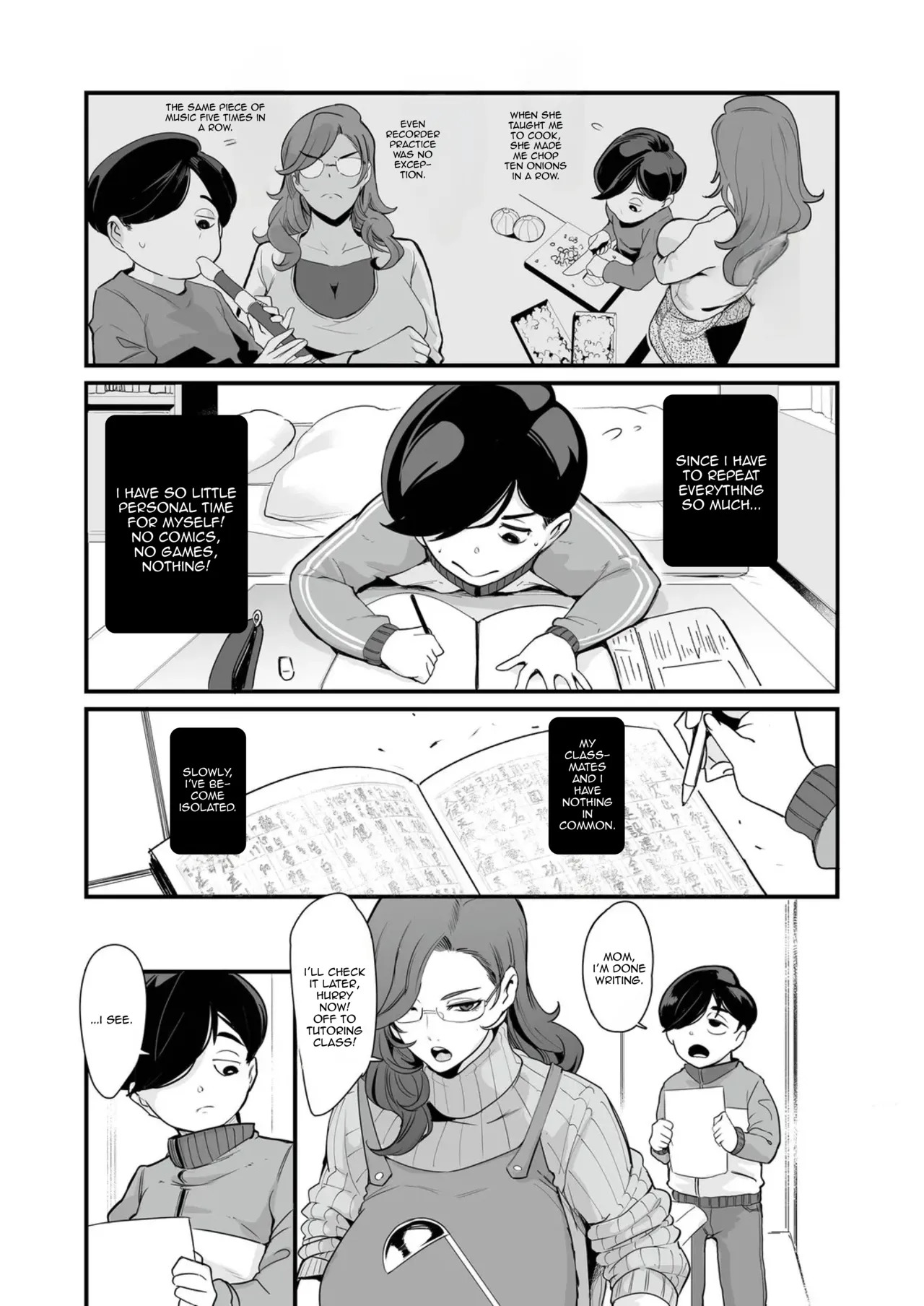 Repetitive Practice Mama! The Story of Recieving Sex Ed From an Extremely Strict Mother page 4 full