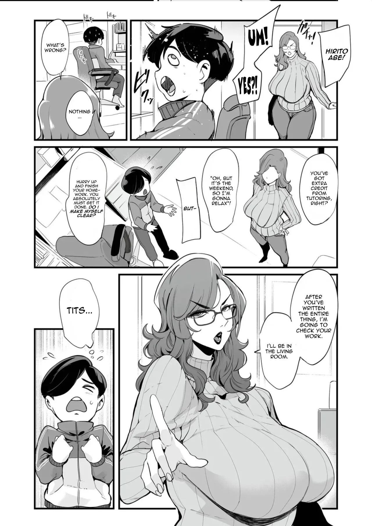 Repetitive Practice Mama! The Story of Recieving Sex Ed From an Extremely Strict Mother page 9 full