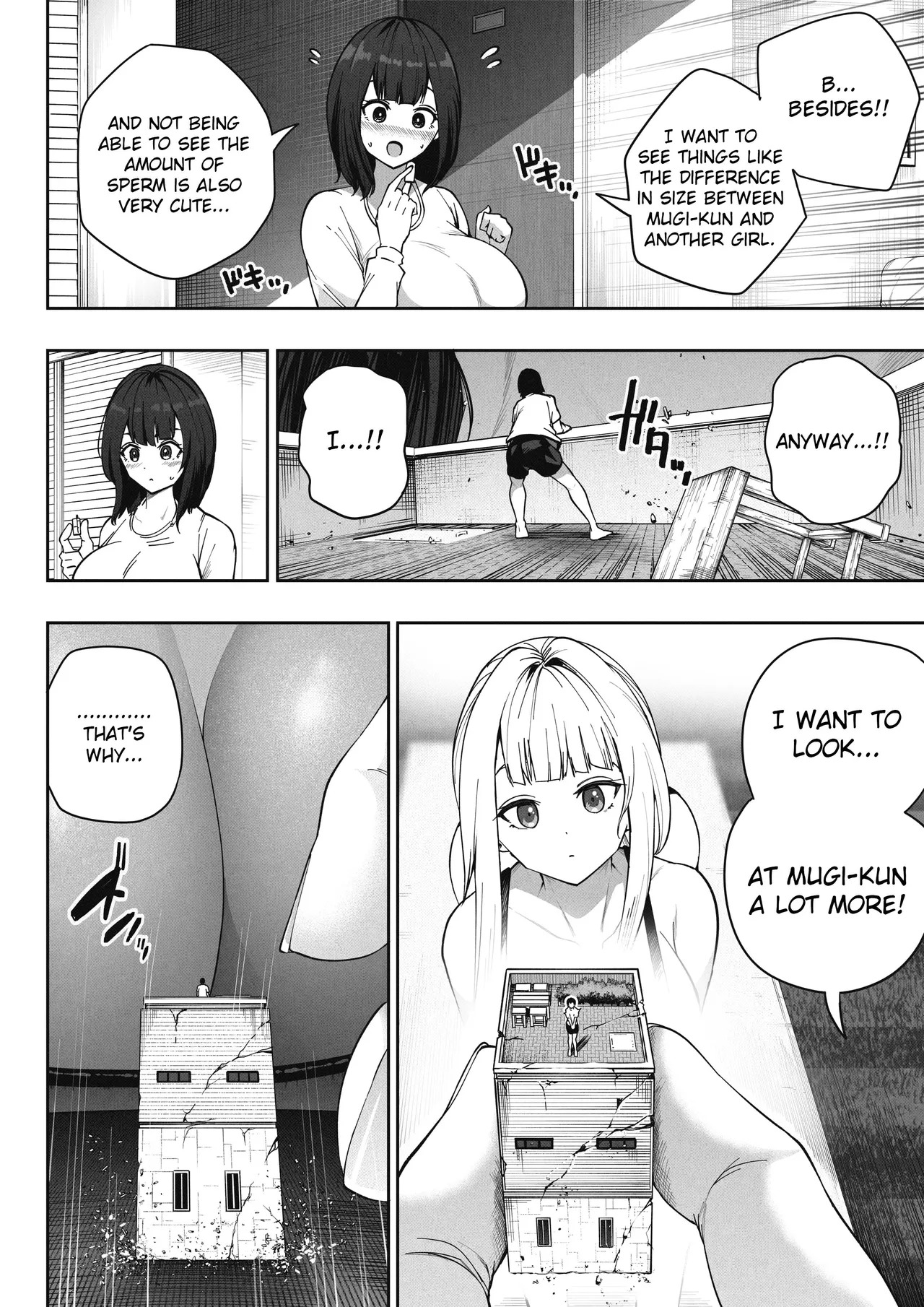 Kyodai Musume no Ie ni Koyou Sareta Kekka | I Work for a Giantess 4 page 10 full