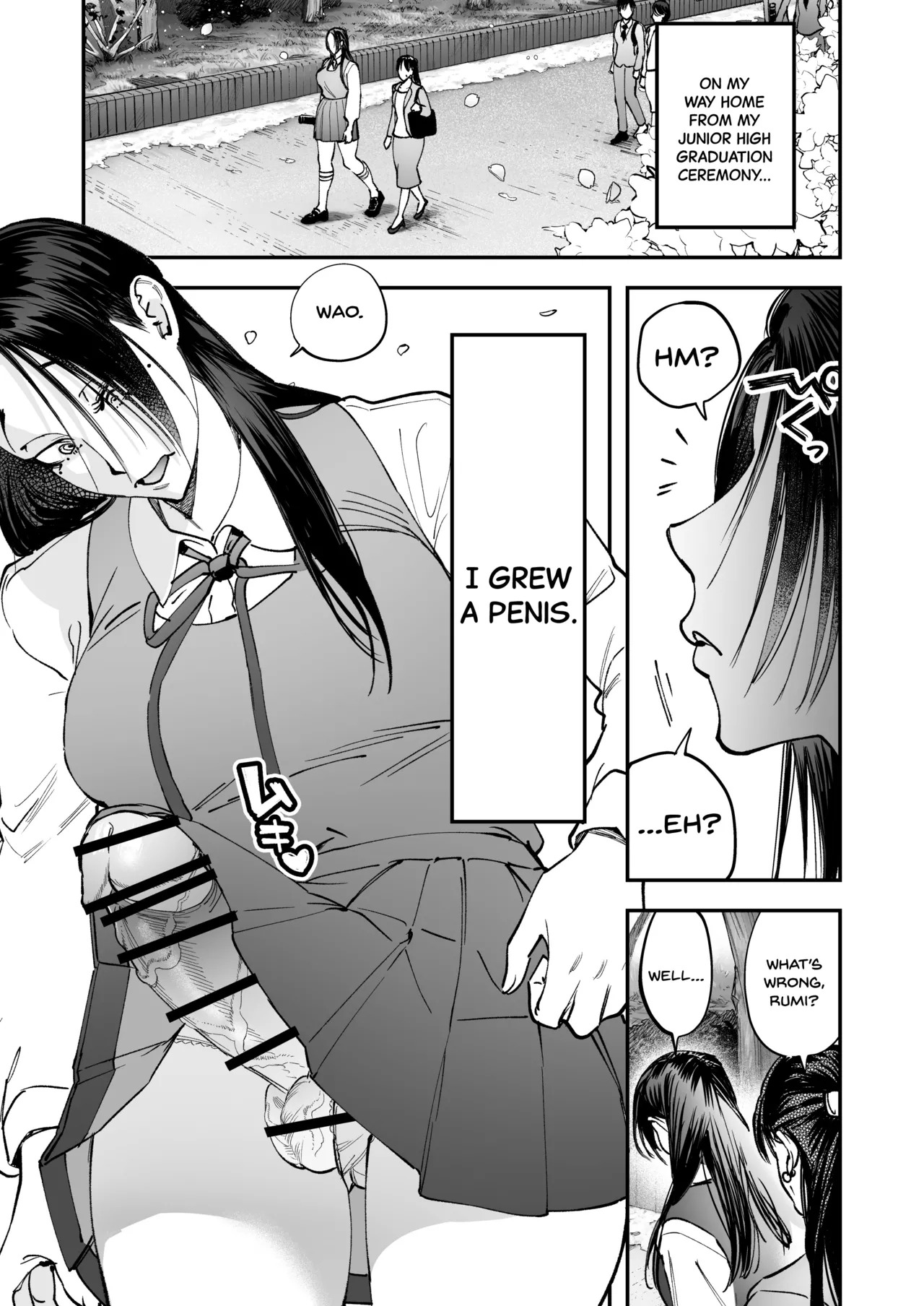Haetate Futanari Haru, Kaitsuu-chuu. page 3 full
