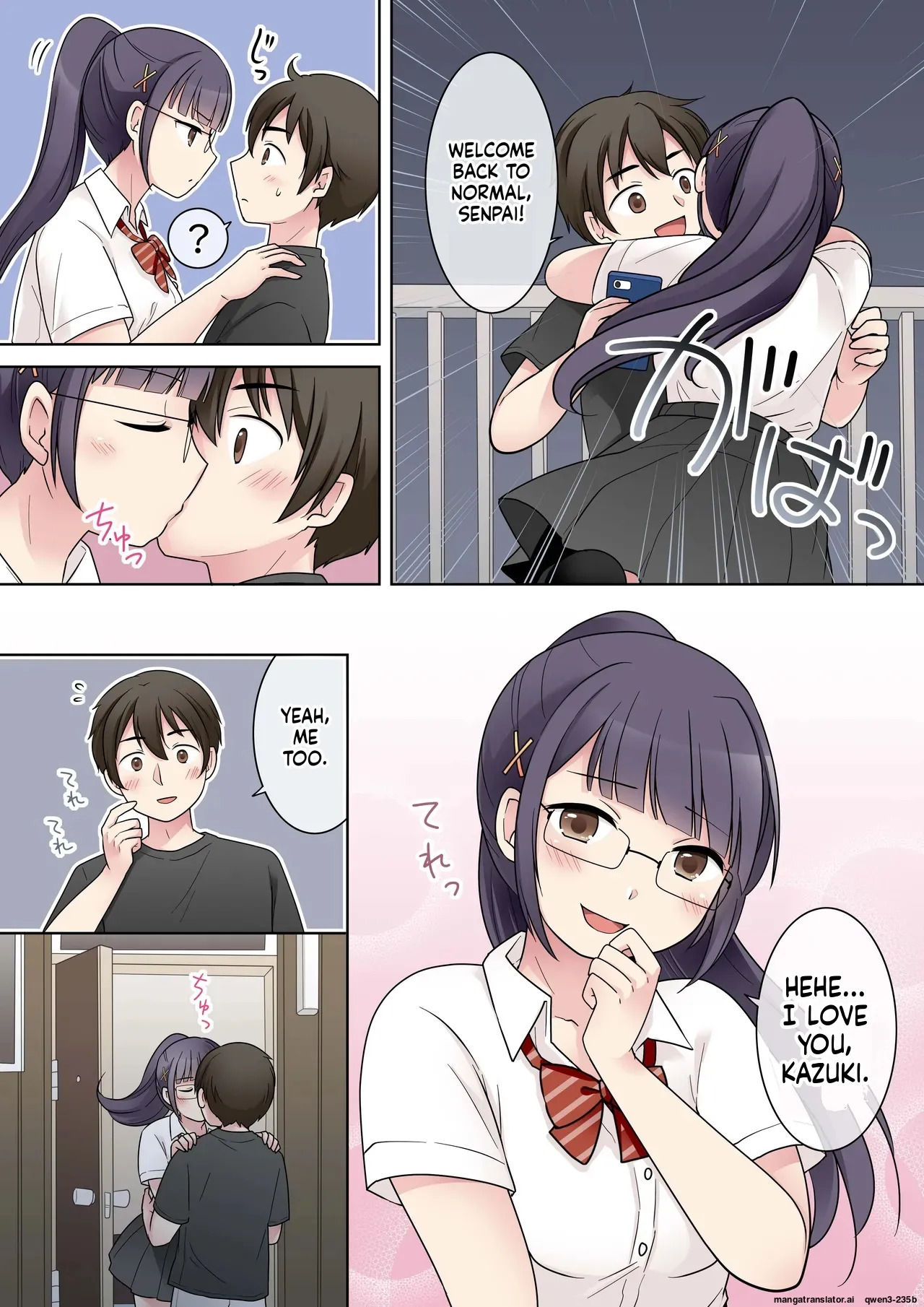My Genius Senpai Girlfriend Swapped Bodies with a Gal! page 5 full