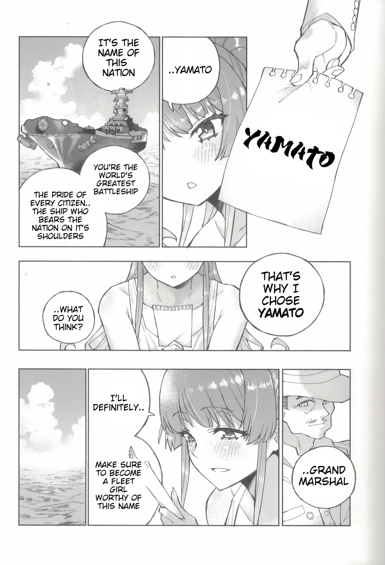 Yamato Dam o Gosou Seyo! Zenpen Sekaiichi no Senkan page 6 full