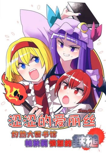 Sex Alice shakunetsu daitoshokan Patchouli okori no Tettsui | 涩涩的爱丽丝 灼热大图书馆 帕秋莉愤怒的铁槌 cover