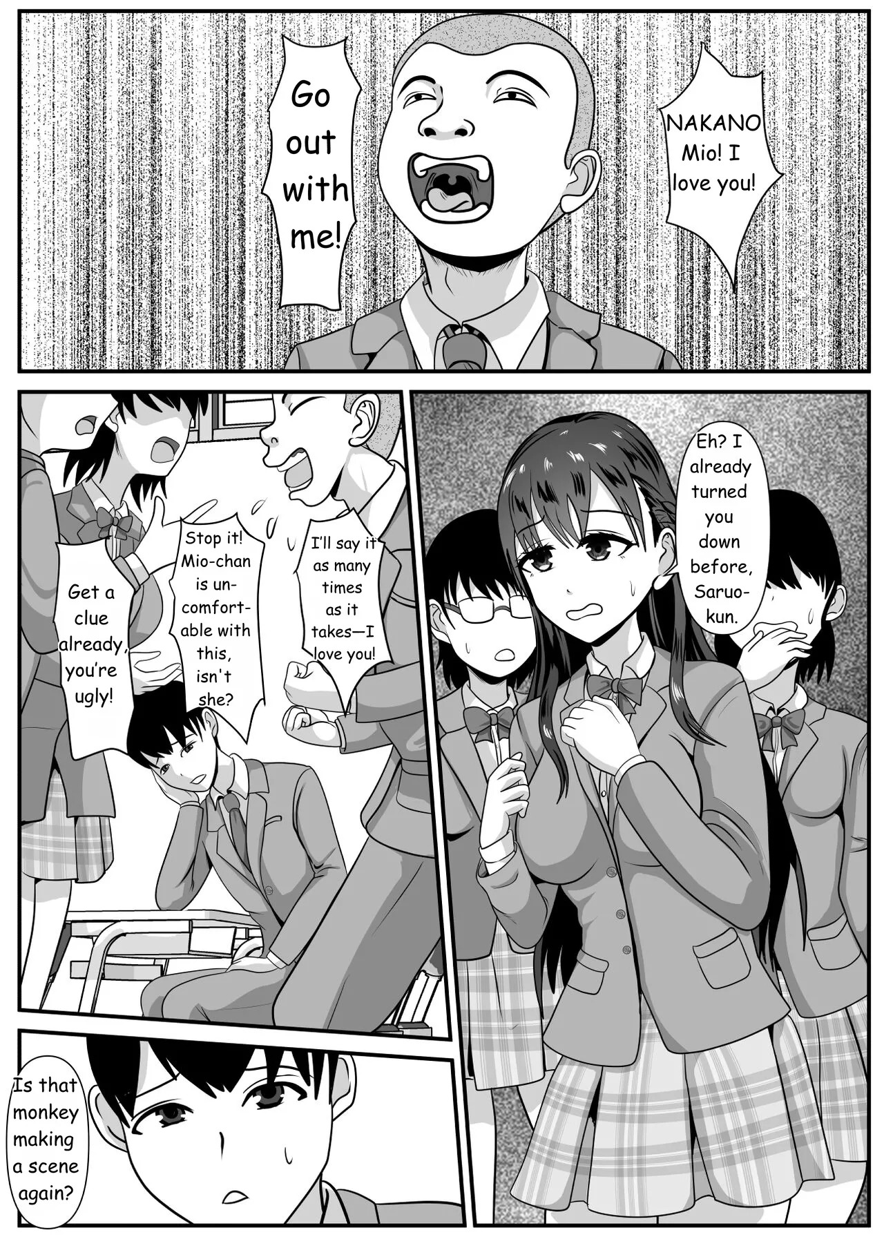 Suki na Joshi ga Hentai Yuujin ni Kuwareta page 2 full