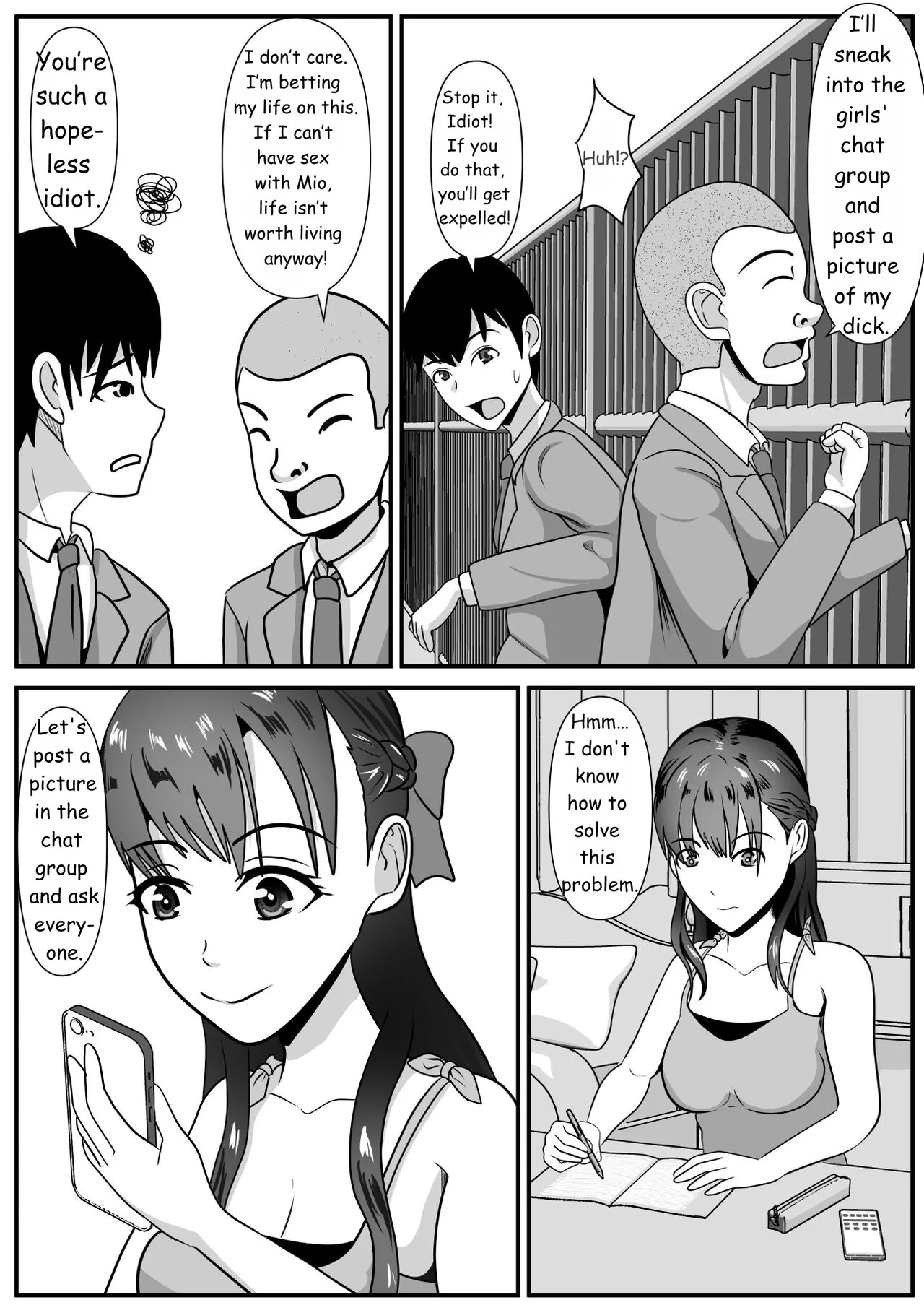 Suki na Joshi ga Hentai Yuujin ni Kuwareta page 5 full
