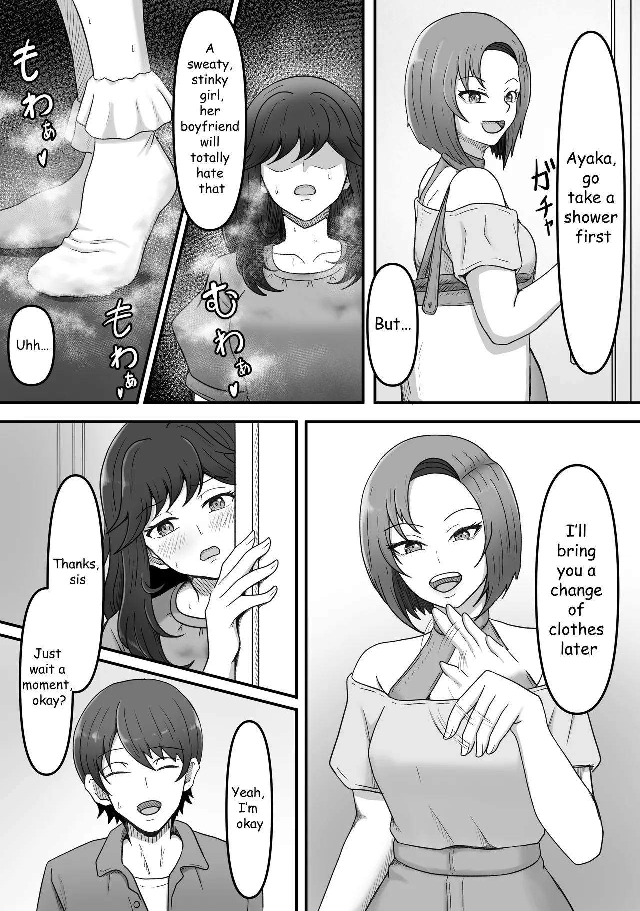 My Girlfriend's Older Sister Turned Me Into Her Masochist Foot Pet page 10 full
