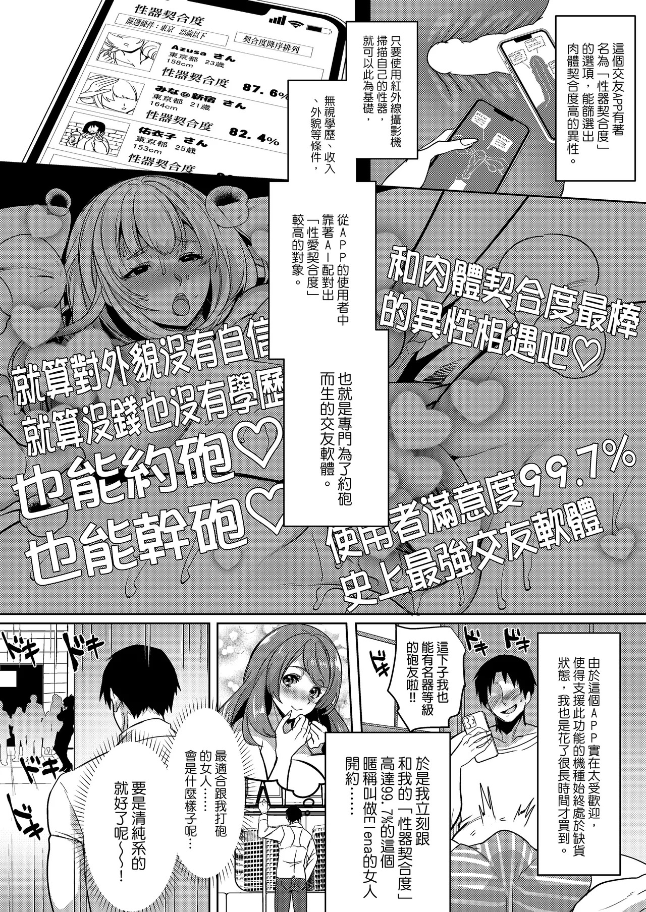 使用性器配對APP結果來了個只有肉體契合度滿分的女人1-4+後日談 page 6 full