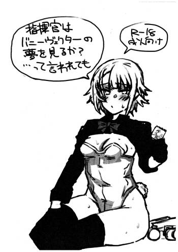 Shikikan wa Bunny Vector no Yume o Miru ka... tte Iwaretemo cover
