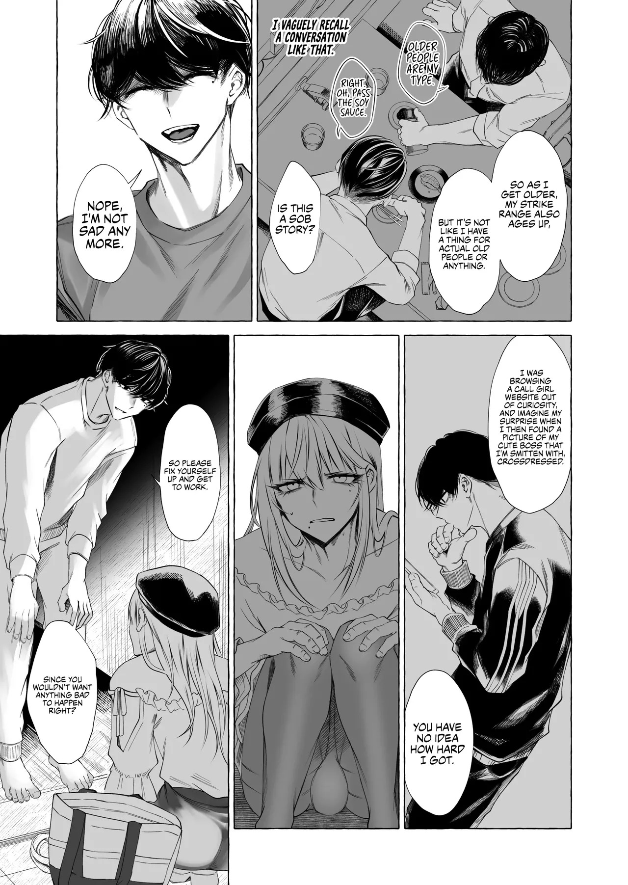 My Boss is a Cross-dressing Call Girl | Josou DeliHeal Yondara, Kaisha no Joushi ga Kita page 10 full