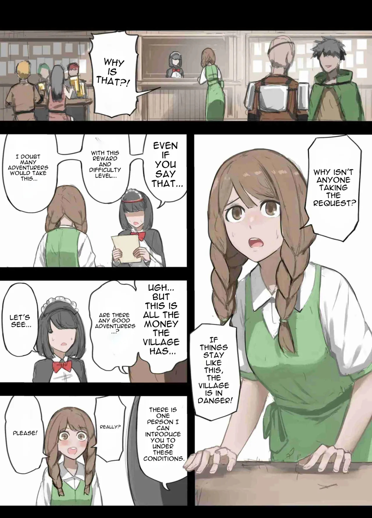A Hero's One Week: Village Girl Arc page 3 full